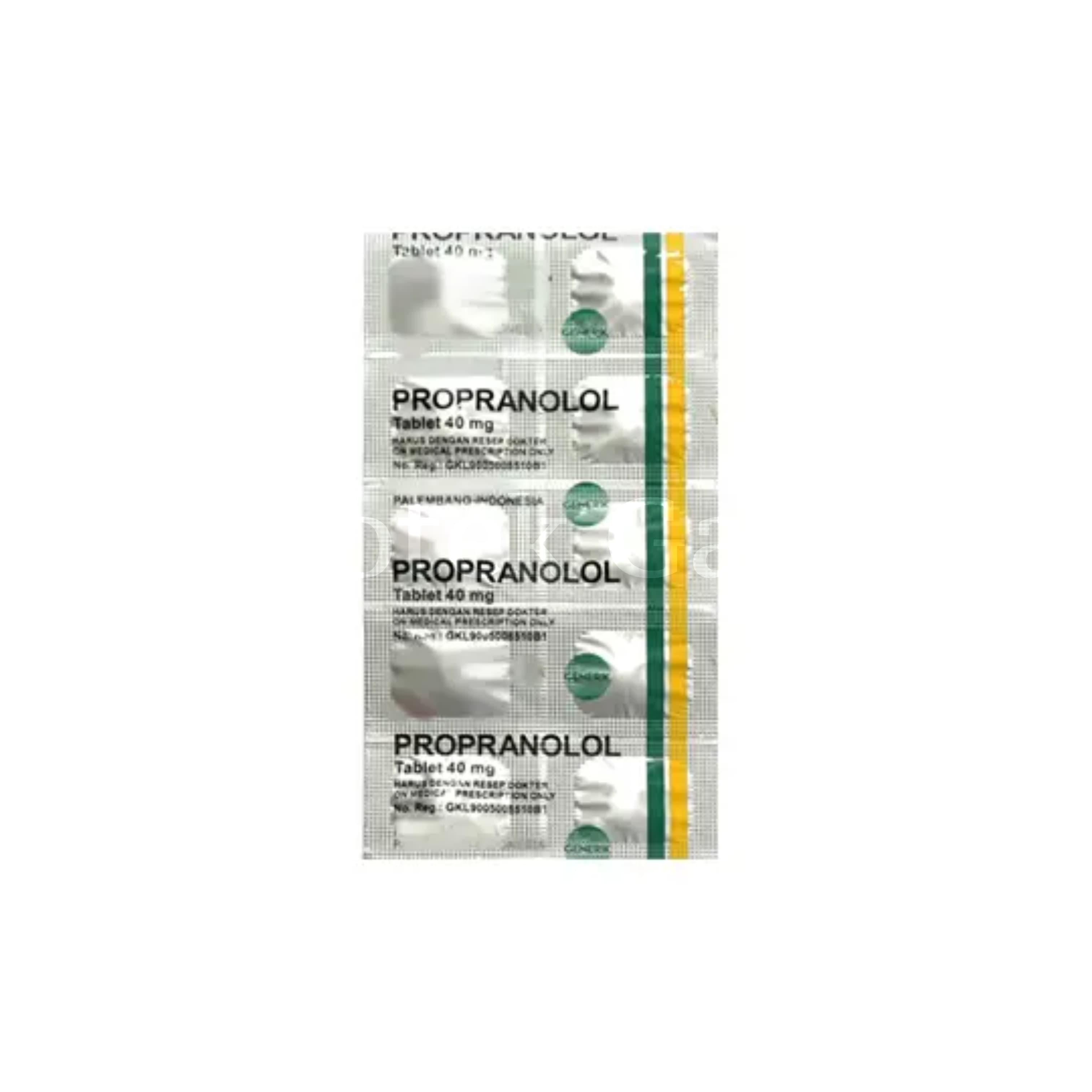 PROPANOLOL TAB 40 (GEN) 2