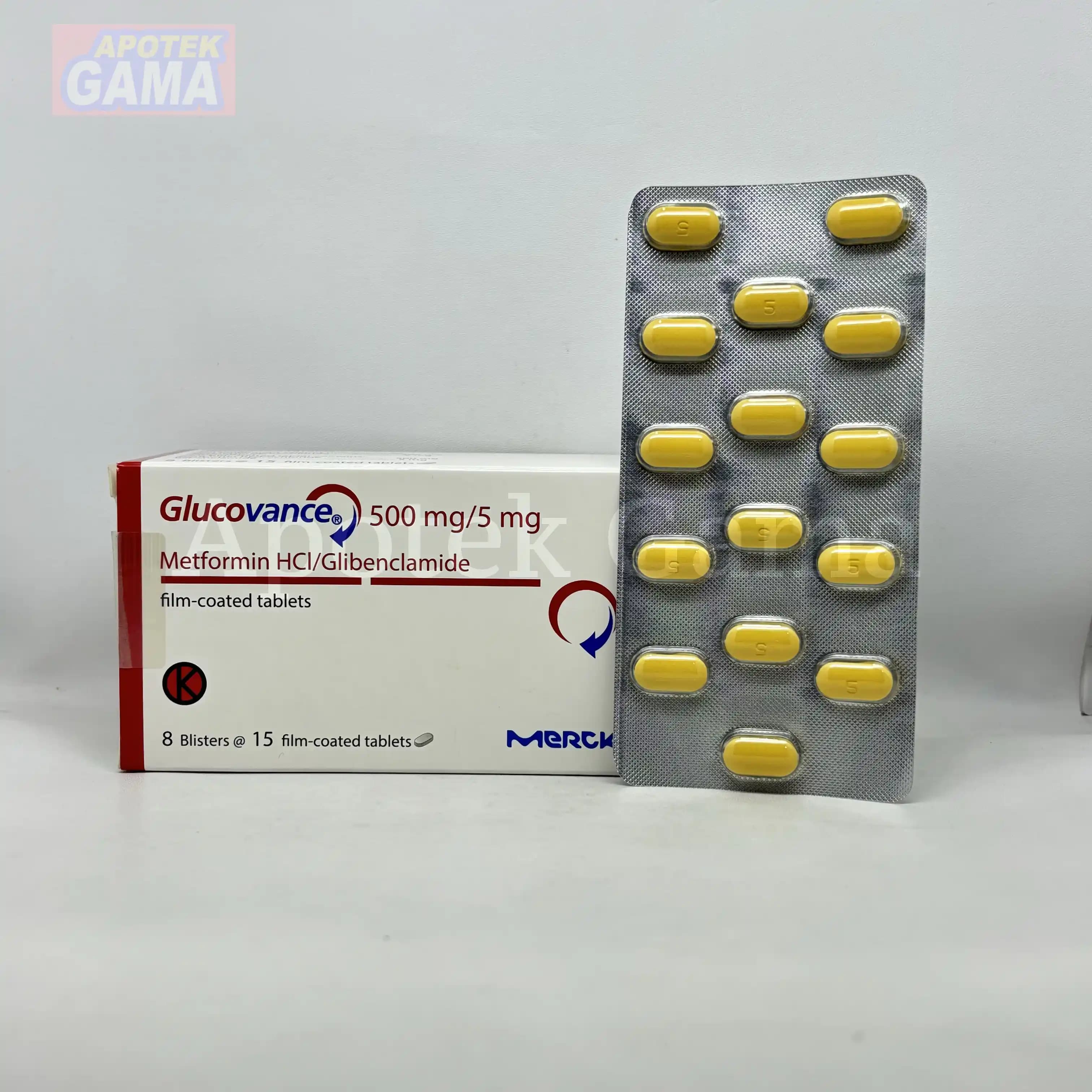 GLUCOVANCE TAB 500/5