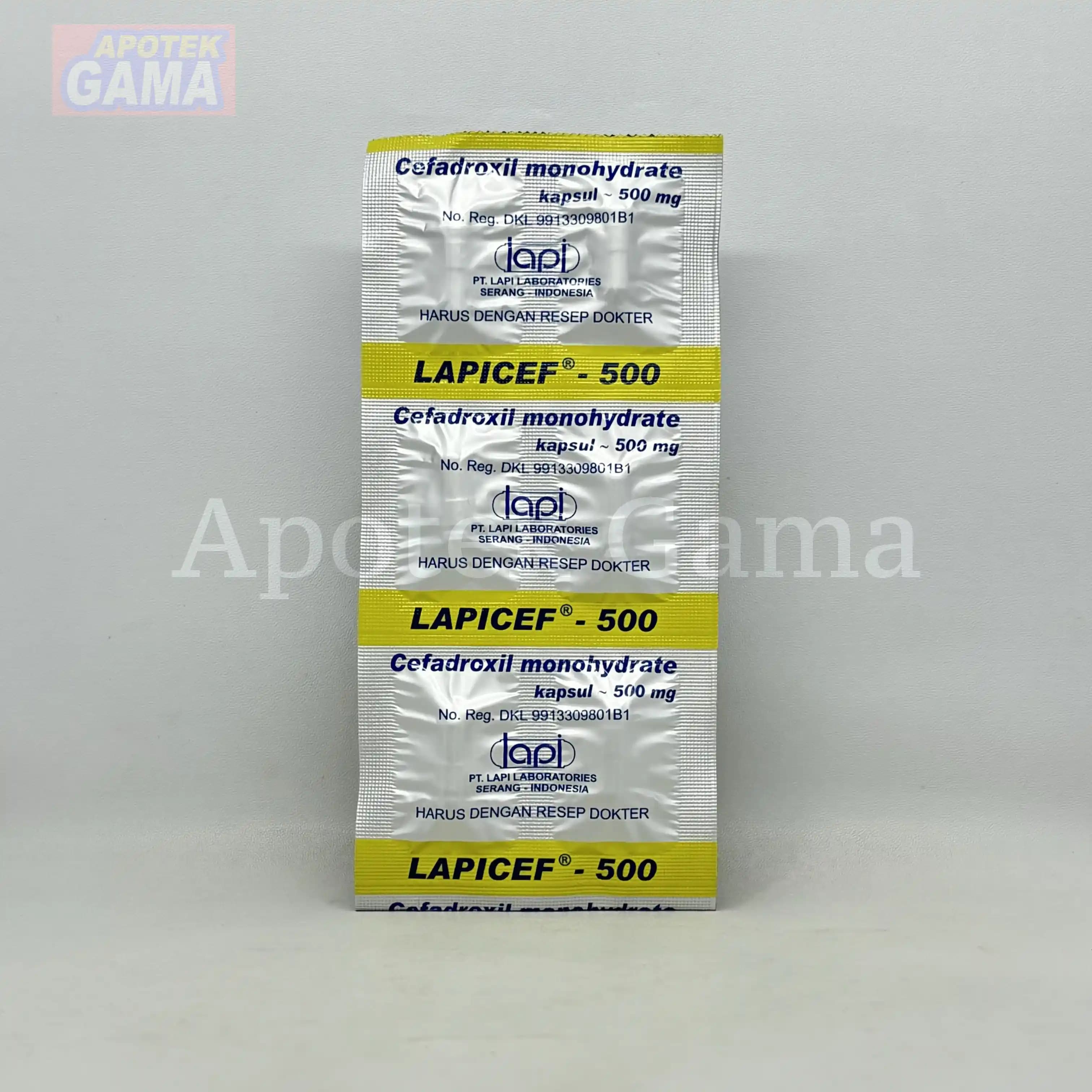 LAPICEF-500/100 TAB 4
