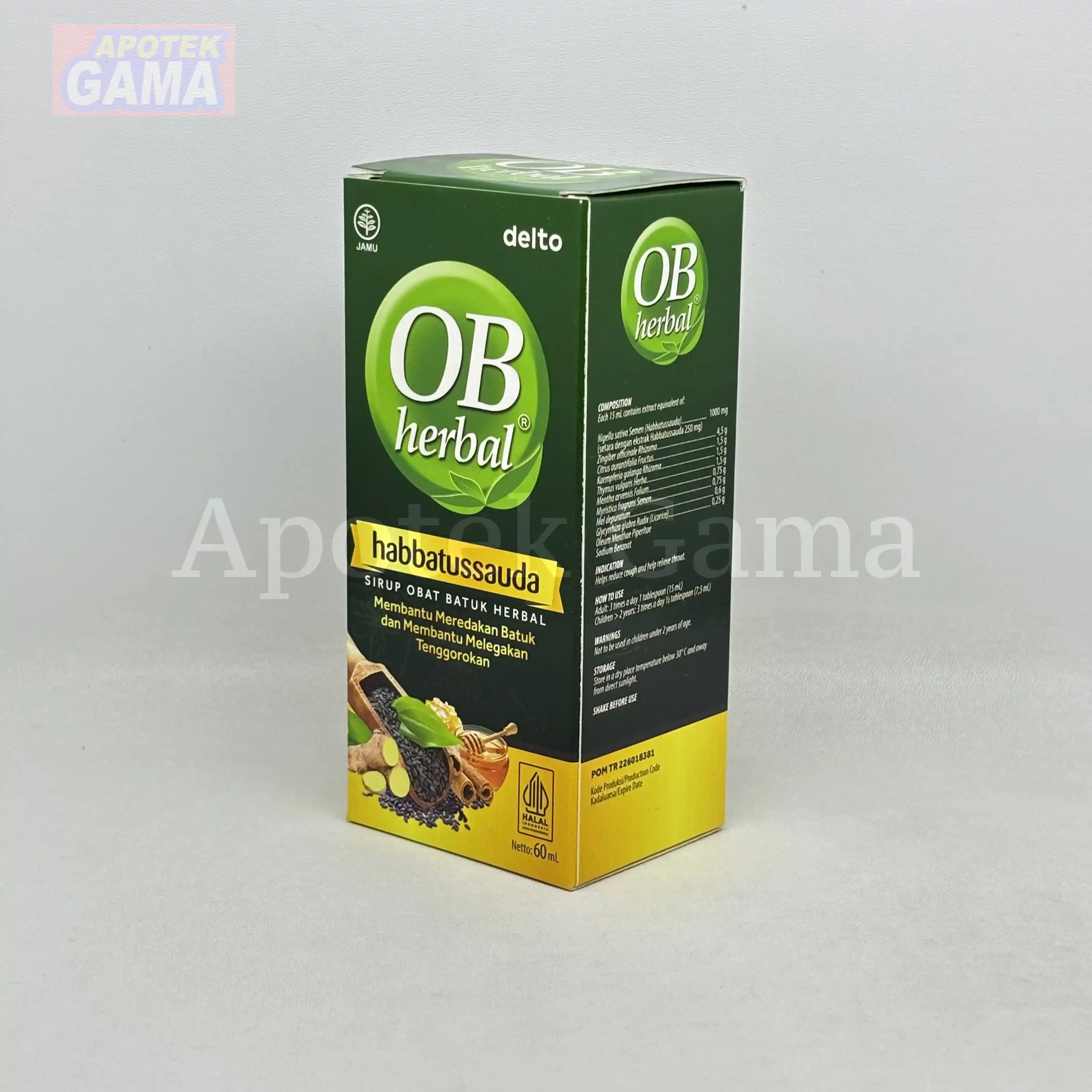 OB HERBAL HABBATUSSAUDA 60 ML 4