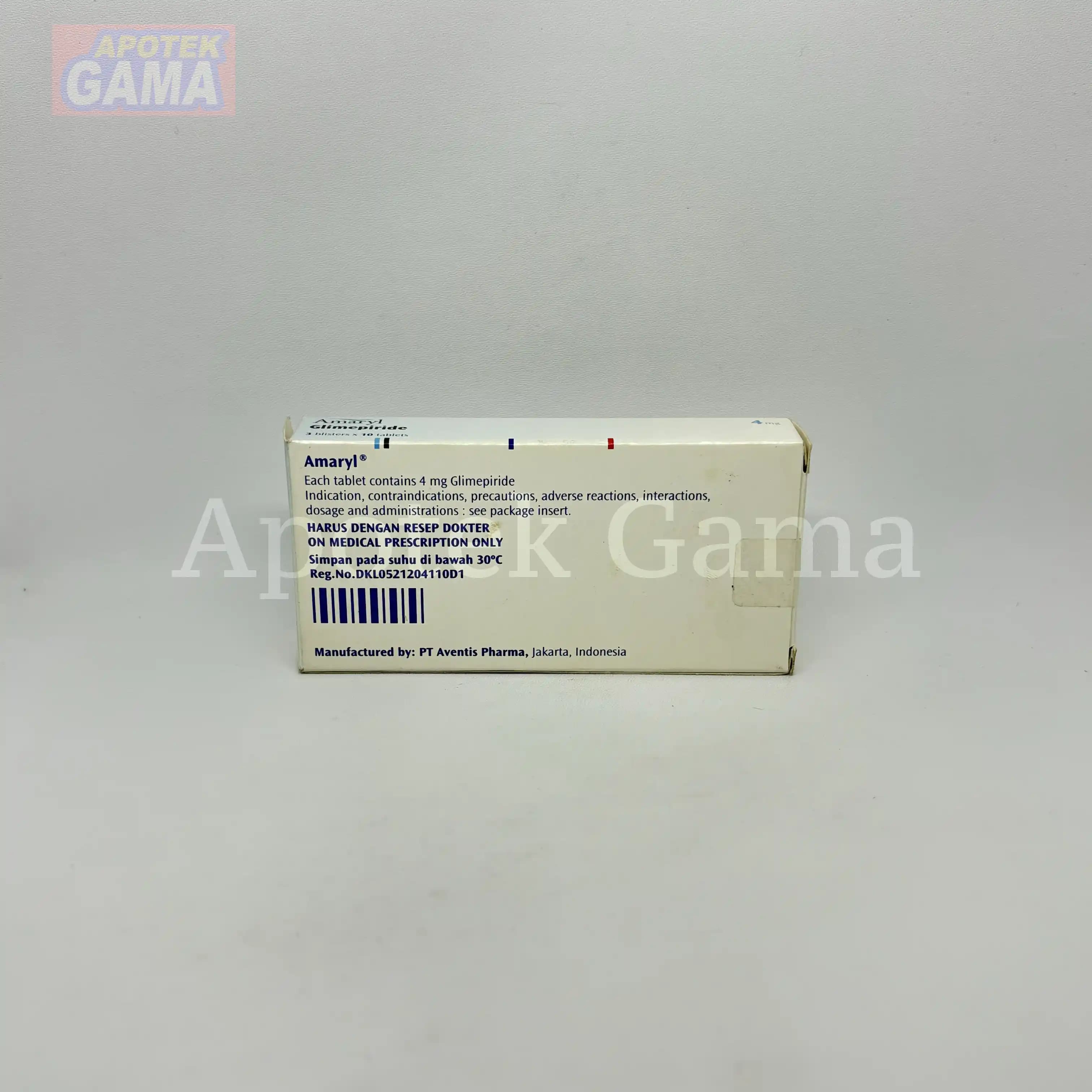 AMARYL TAB 4 MG 5