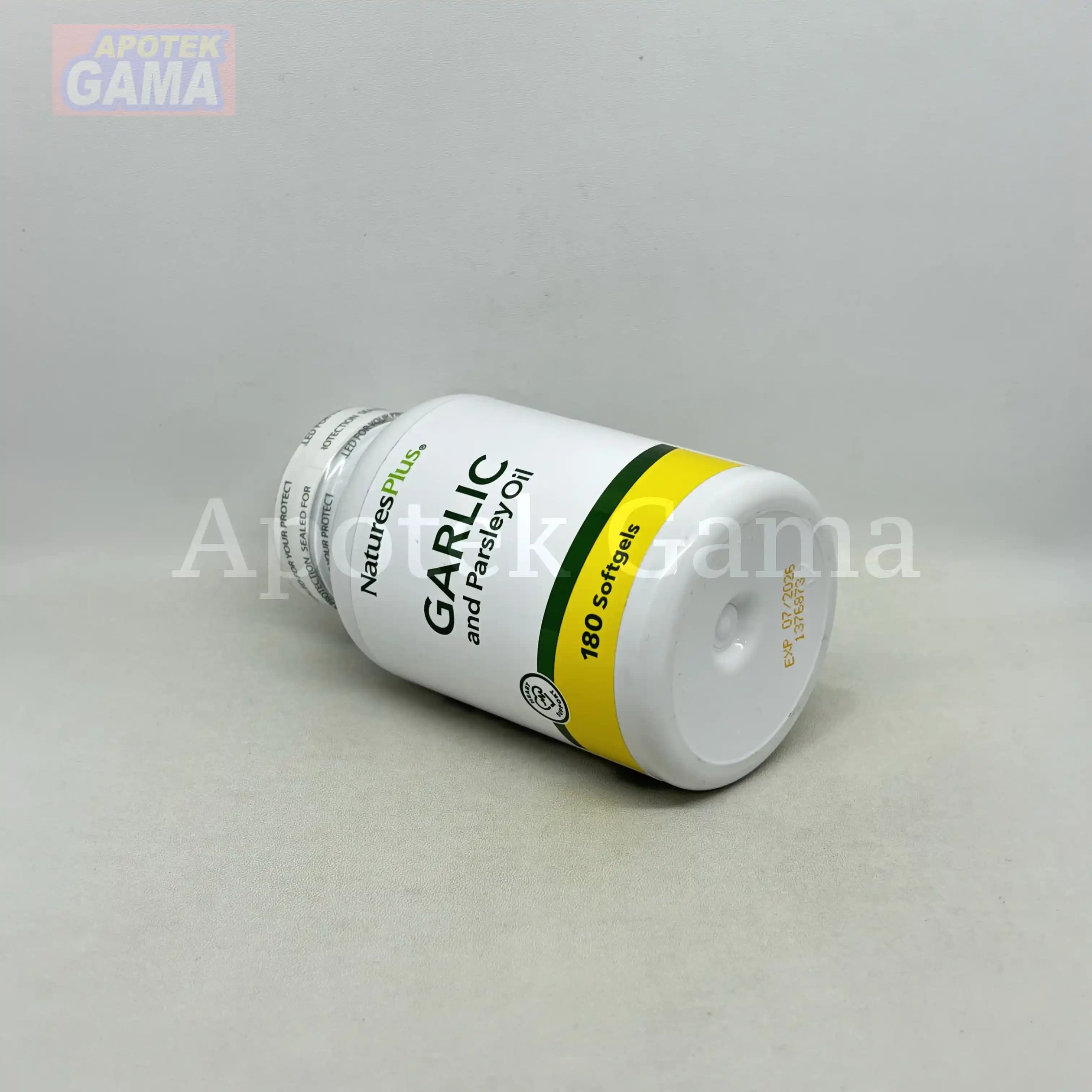 NATURES PLUS GARLIC & PARSLEYOIL 180S 2