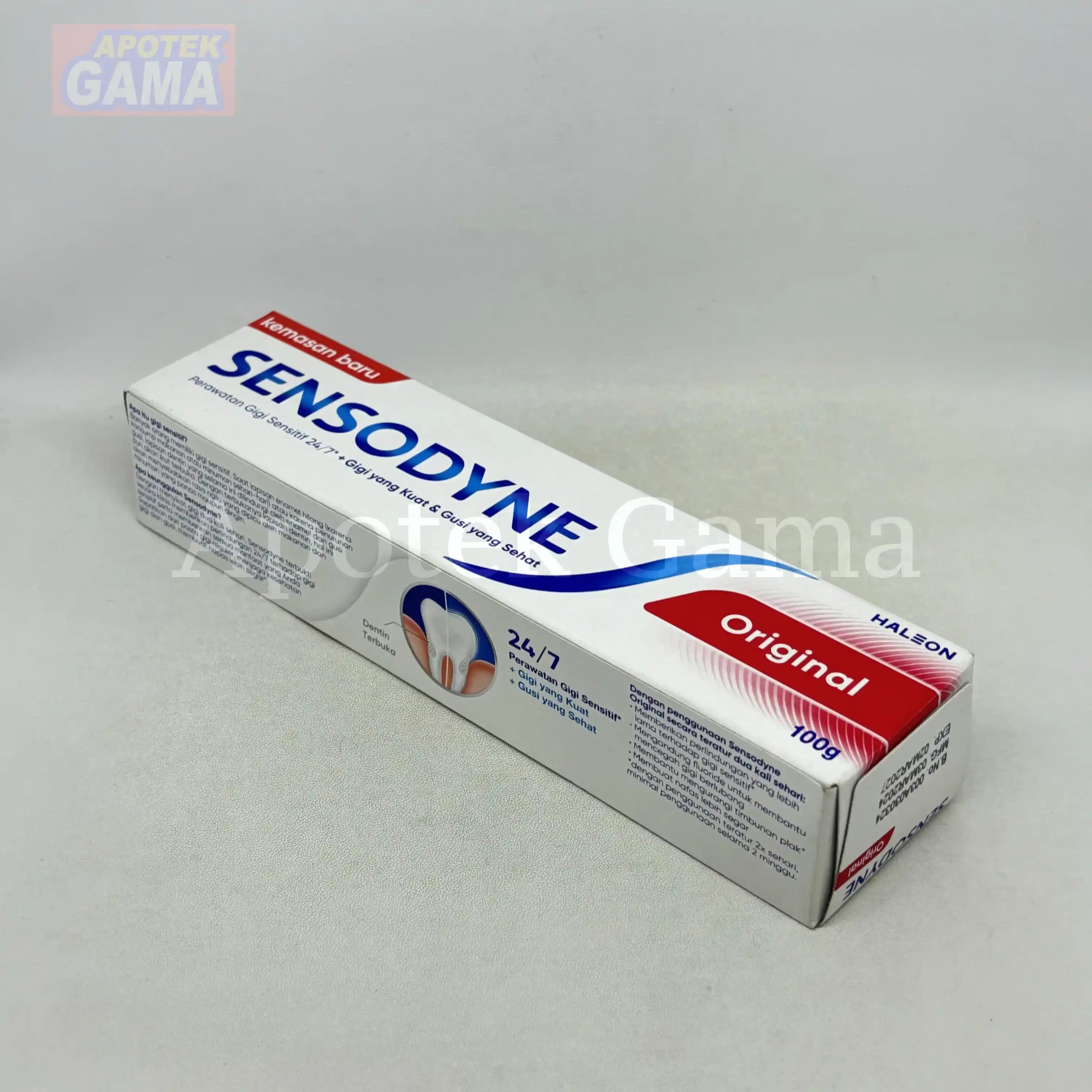 SENSODYNE ORIGINAL FLAVOUR 100GR 3