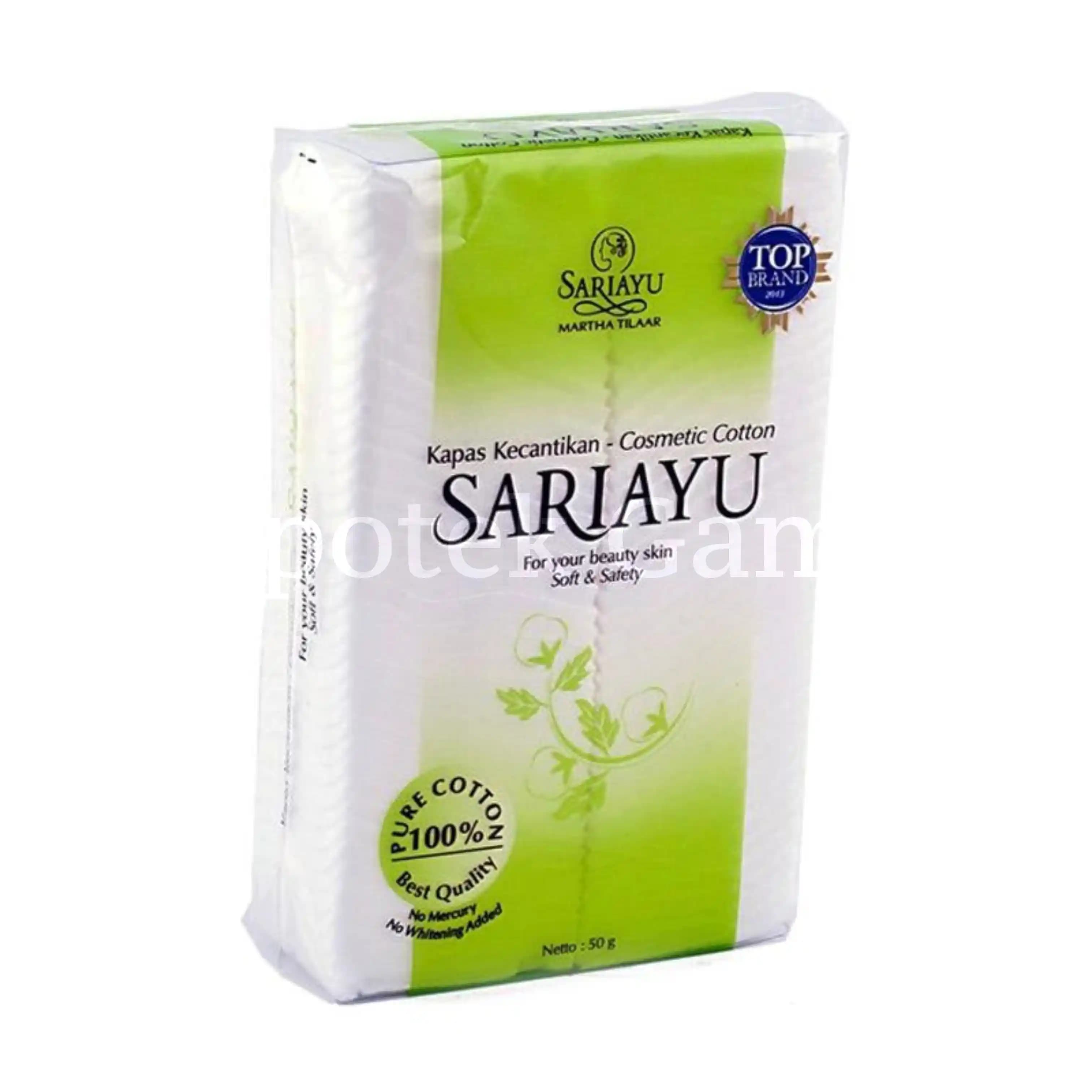 SARIAYU KAPAS KECANTIKAN BEAUTY COTTON 50G 2