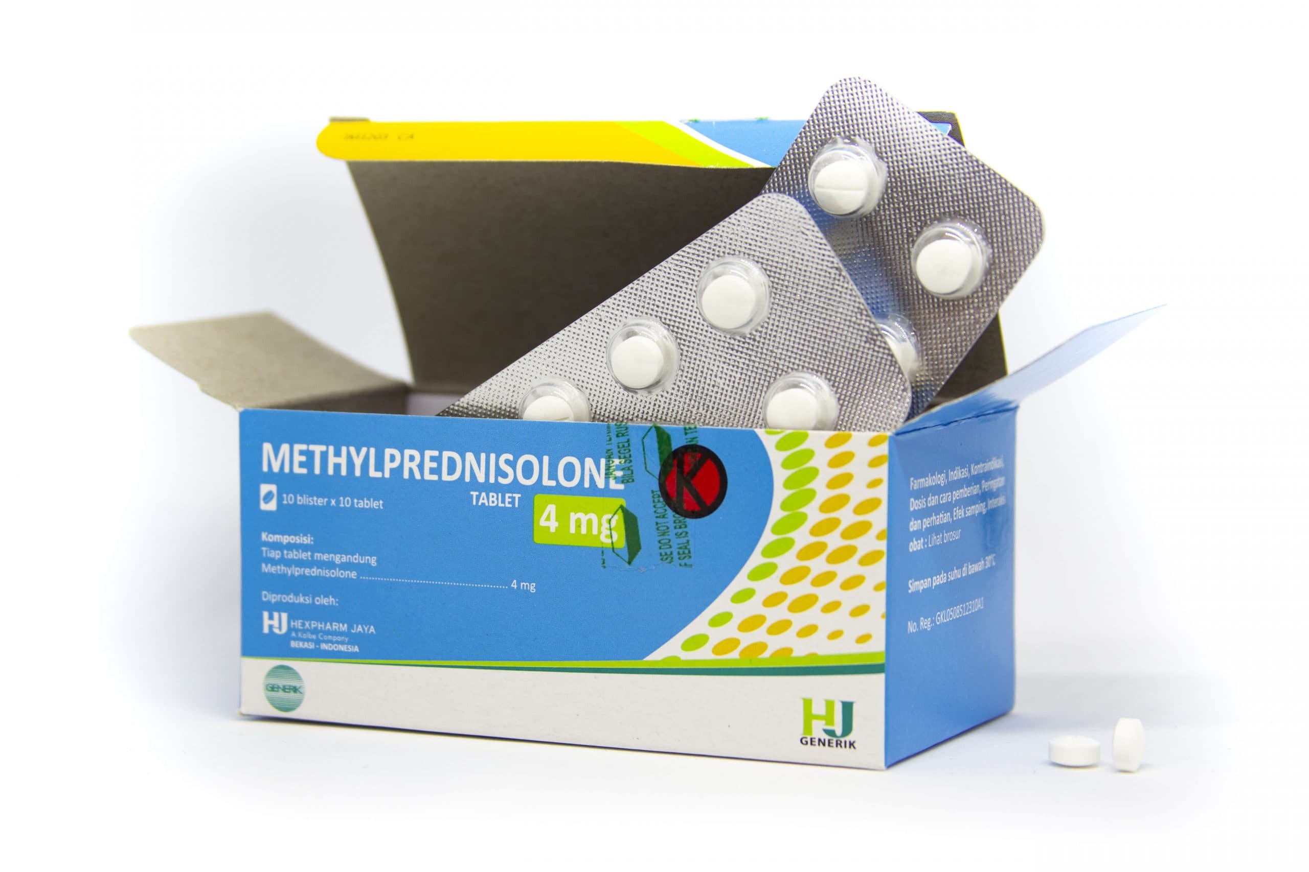 METHYLPREDNISOLONE TAB 4 (GEN) HJ 3