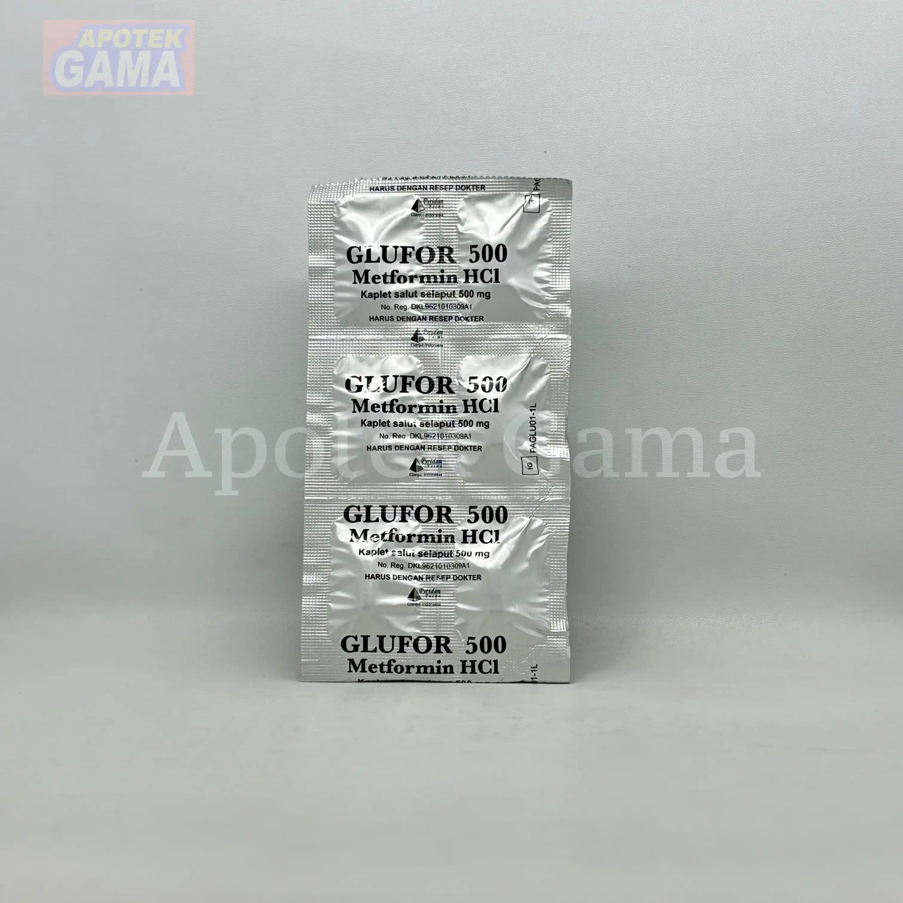 GLUFOR 500MG 2
