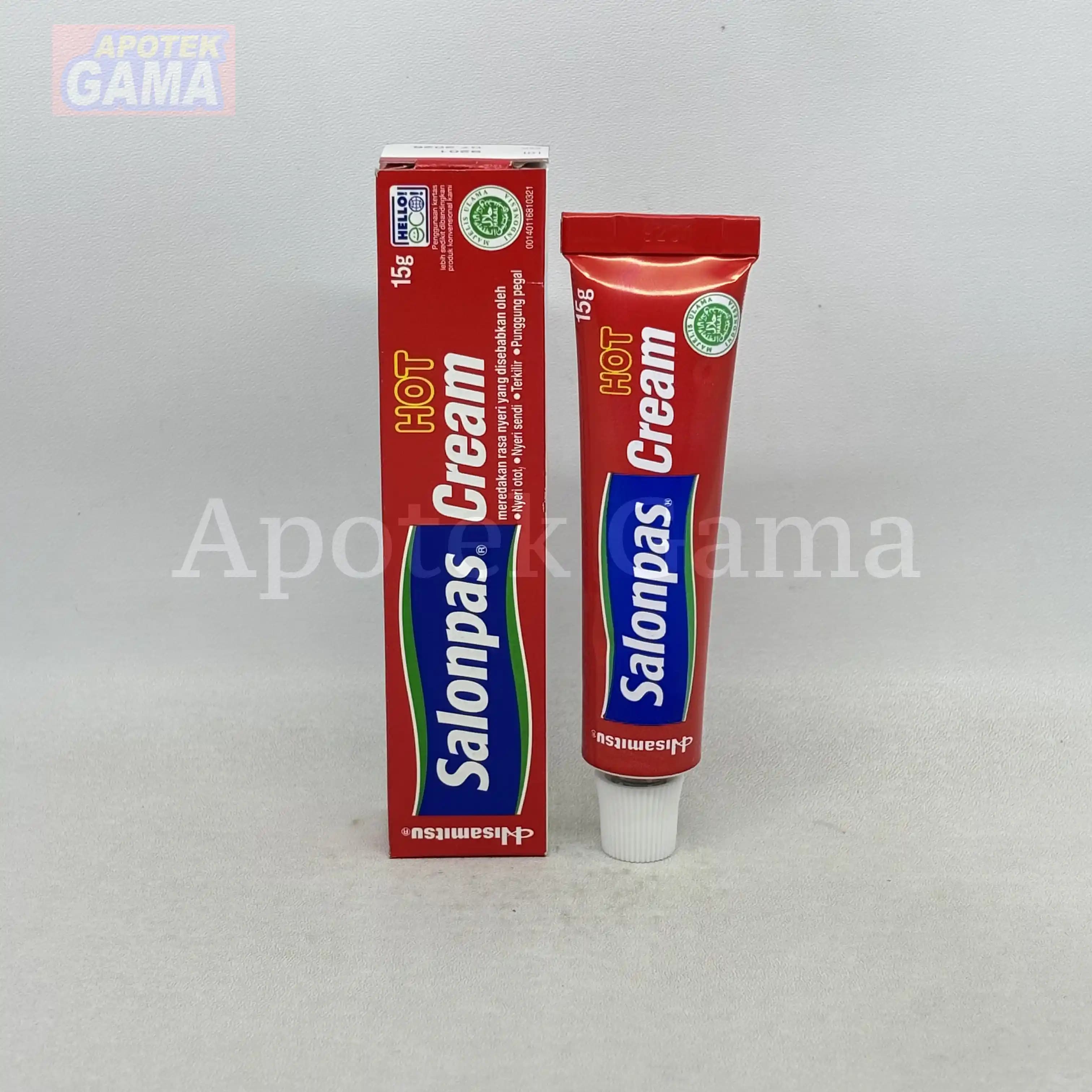 SALONPAS CREAM HOT 15G 5