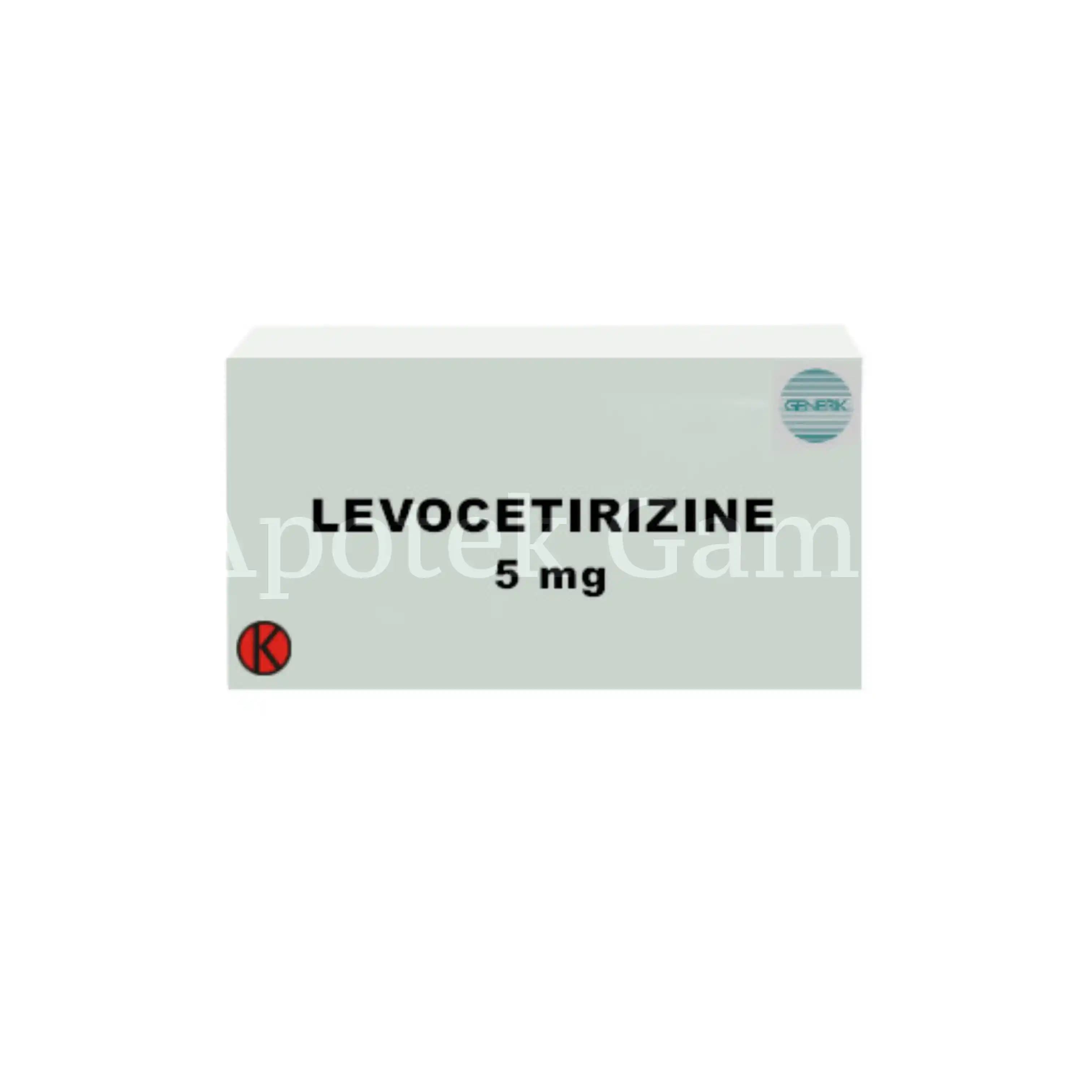 LEVOCETIRIZINE 5MG TABLET