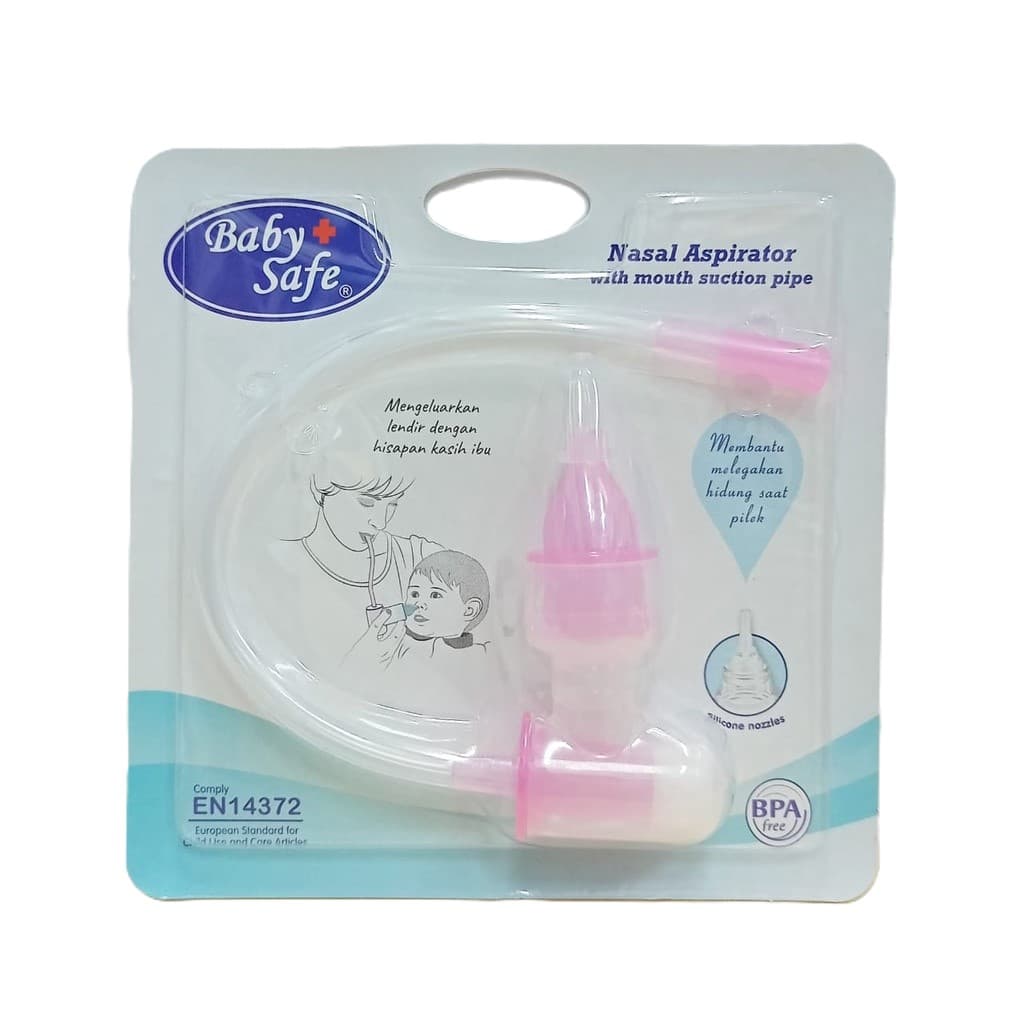 BABY SAFE SILICONE NASAL ASPIRATOR NAS02 2