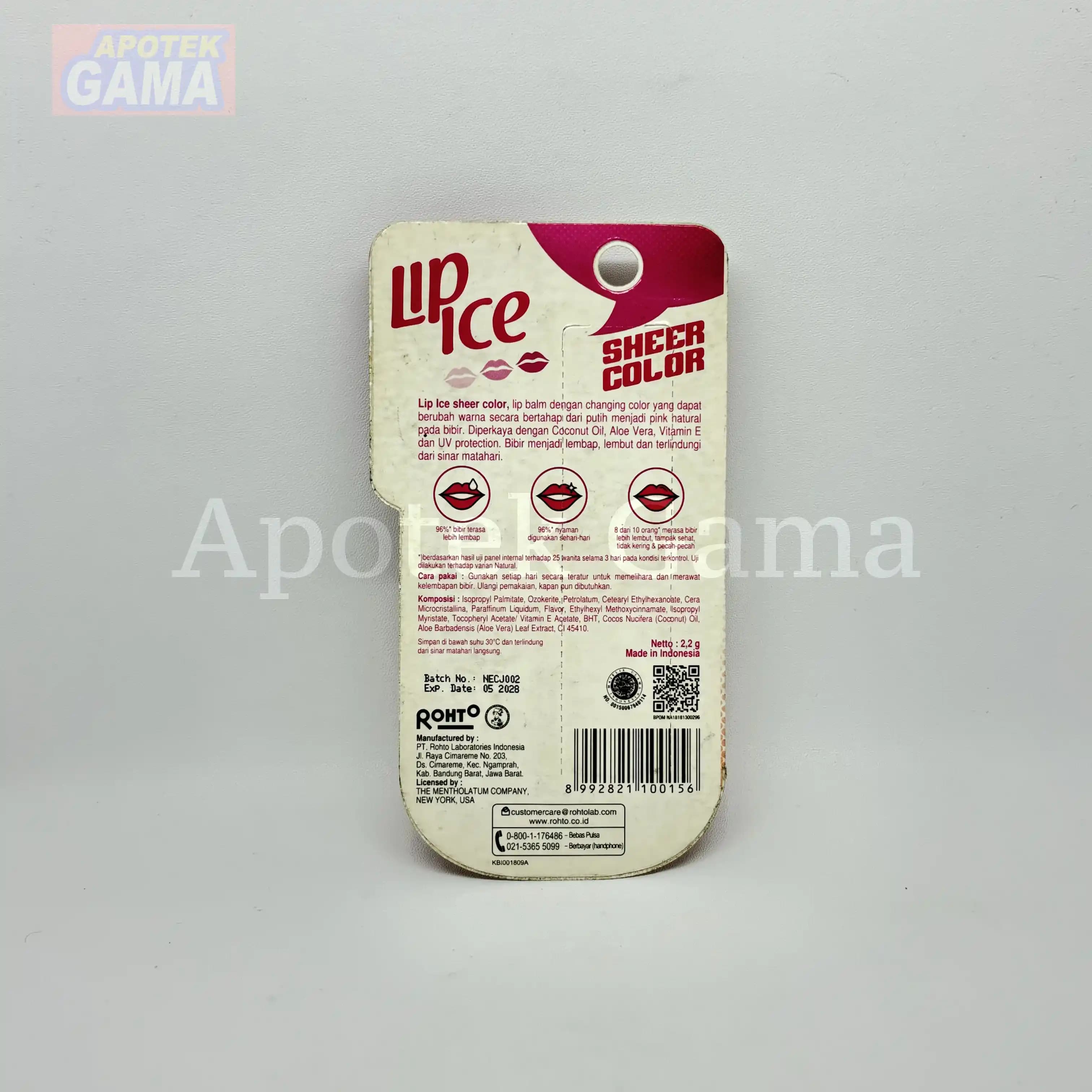 ACNES LIP ICE SHEER COLOR ORANGE 6