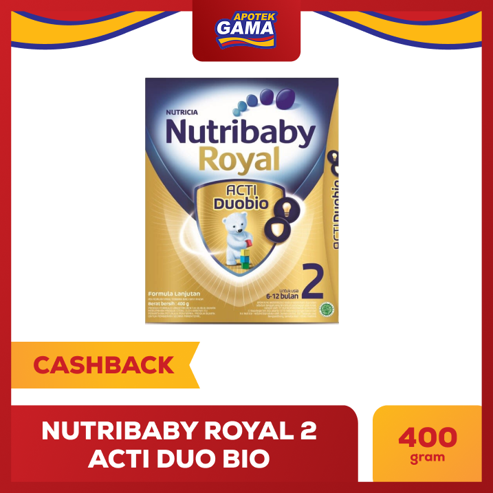 NUTRIBABY ROYAL 2 ACTI DUO BIO 400gr