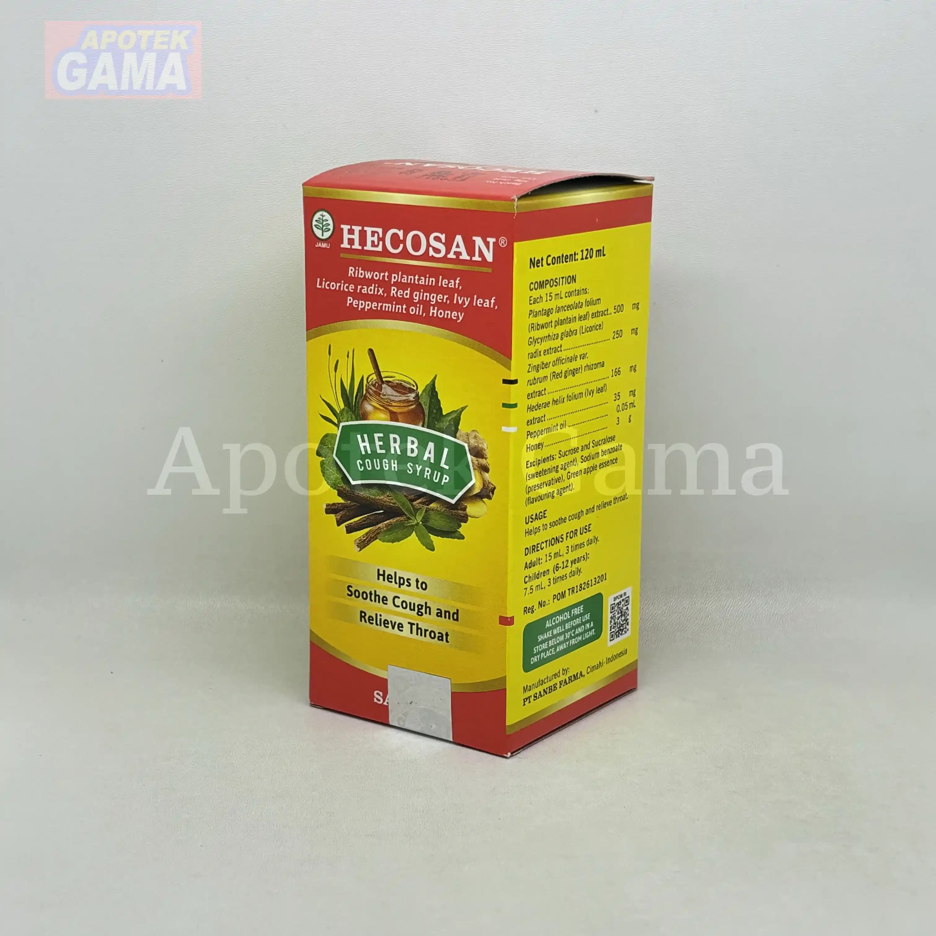 HECOSAN SYRUP 120 ML 3