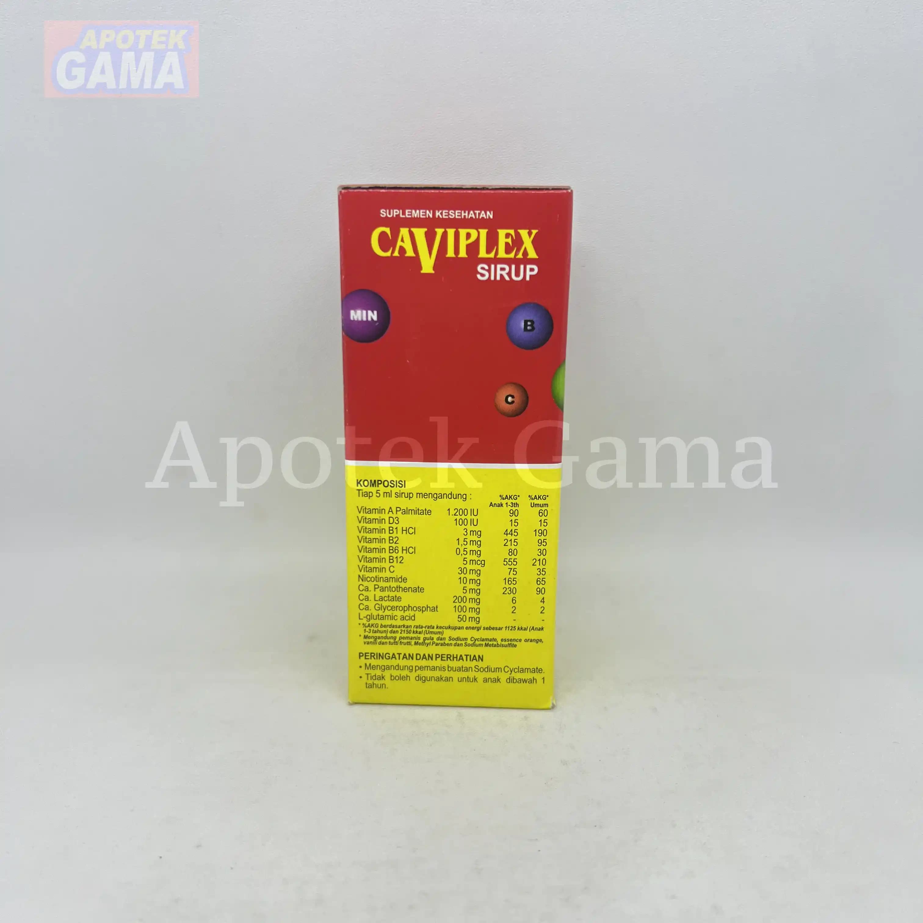 CAVIPLEX SYR 60 ML 3