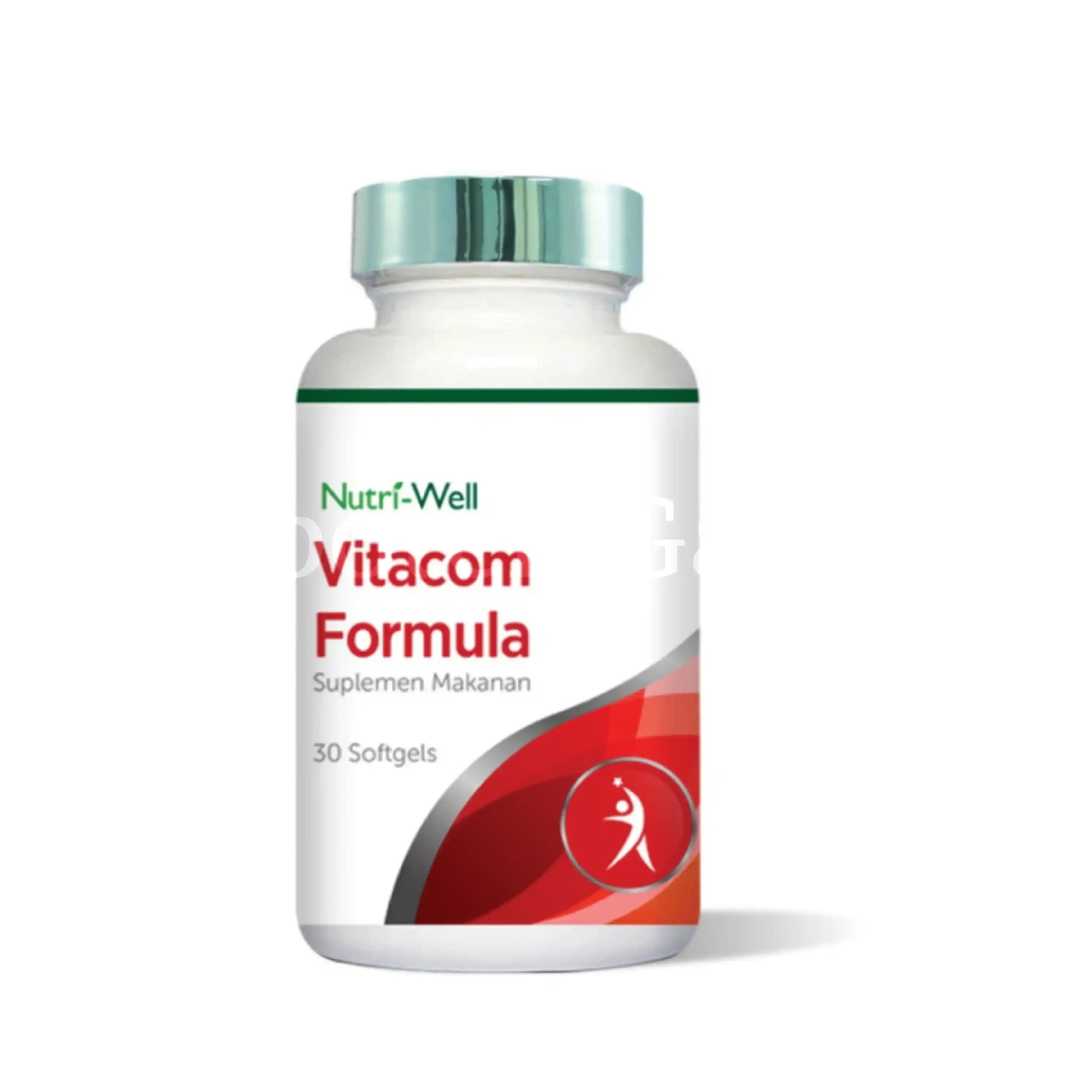 NUTRIWELL VITACOM FORMULA 30 CAP
