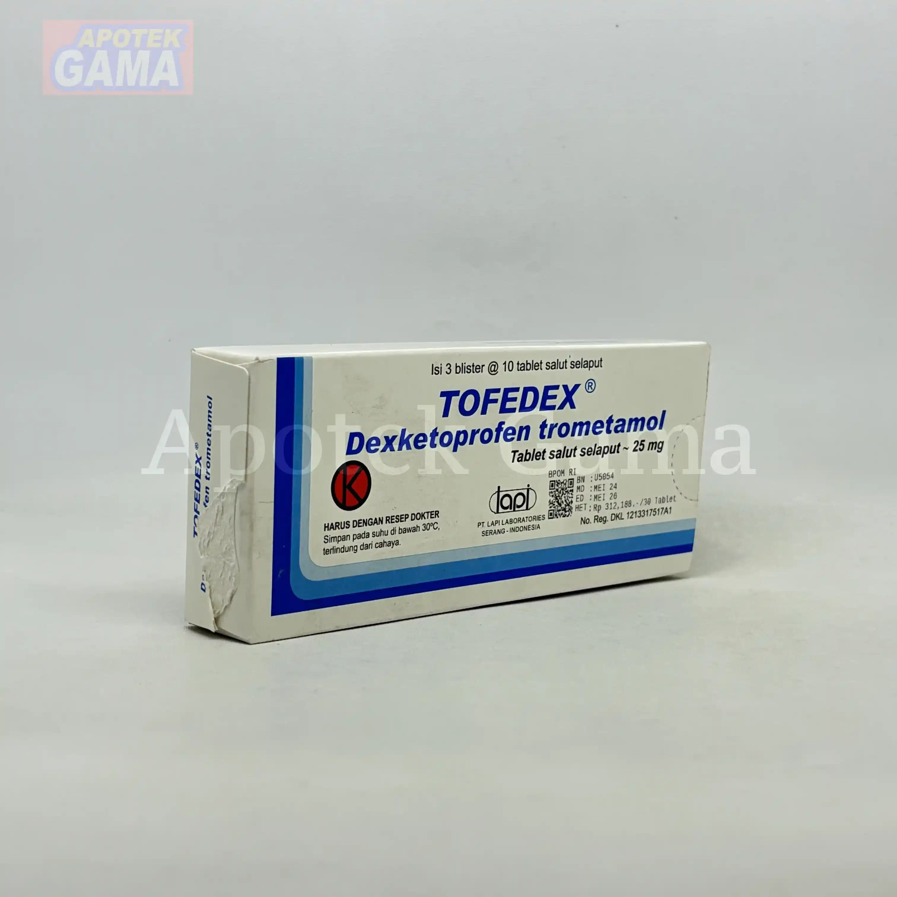 TOFEDEX 25MG/30 TAB 3