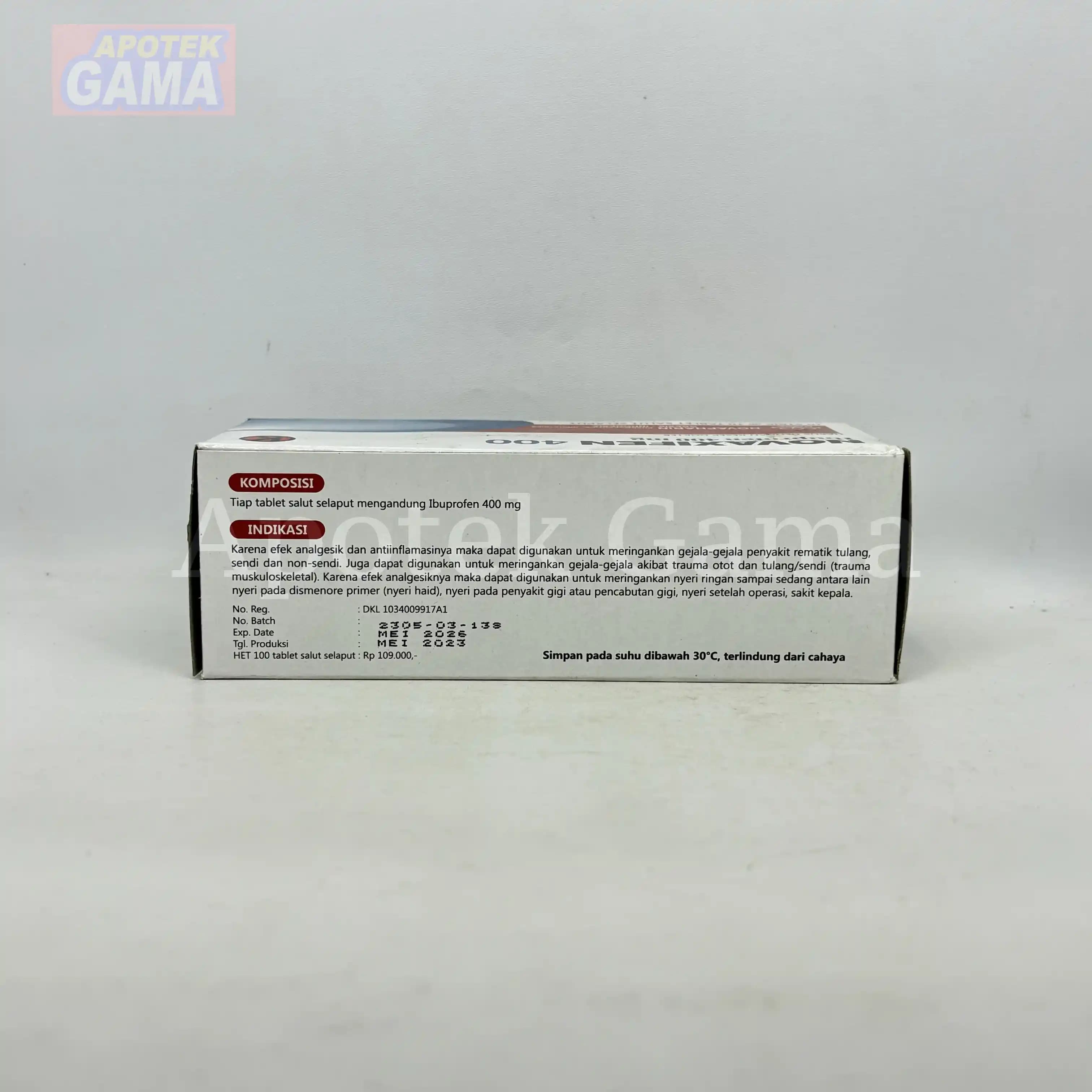 NOVAXIFEN TAB 400MG 5