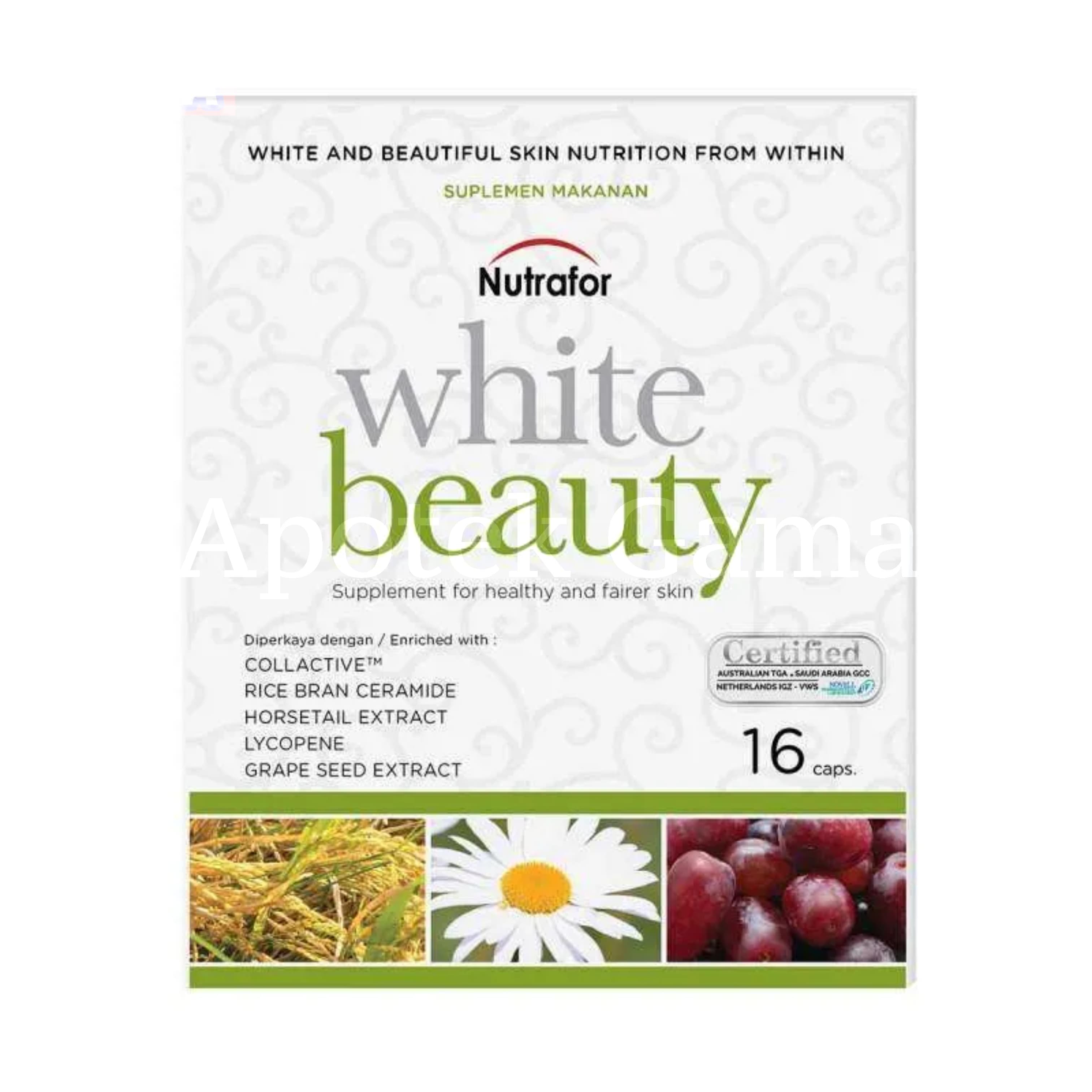 NUTRAFOR WHITE BEAUTY16S 