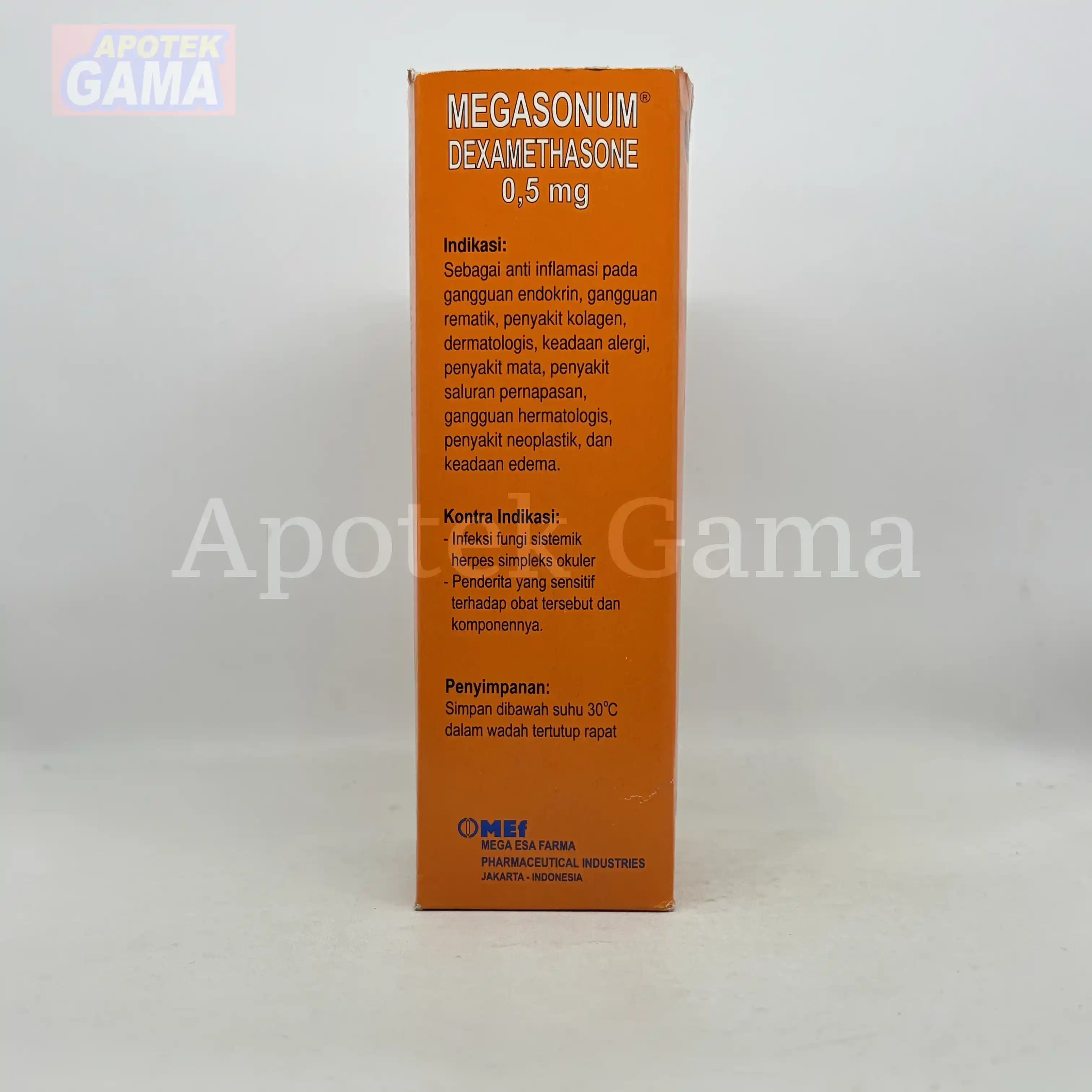 MEGASONUM 0.5 TAB/200