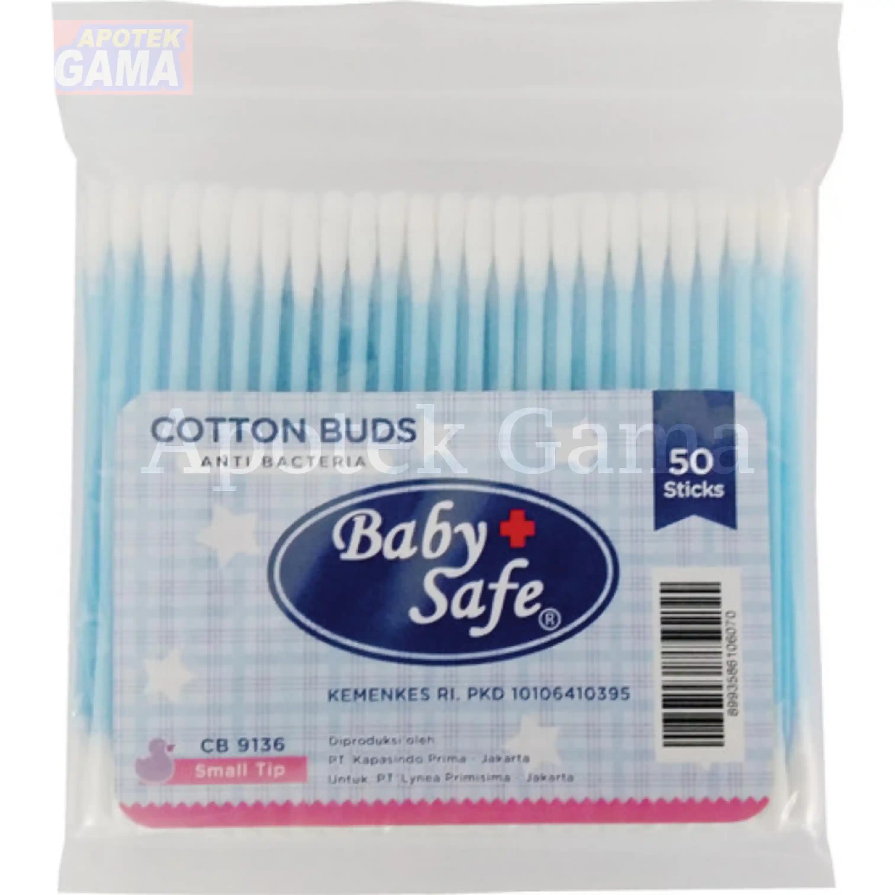 BABY SAFE COTTON BUDS SMALL TIP 50S CB 9136