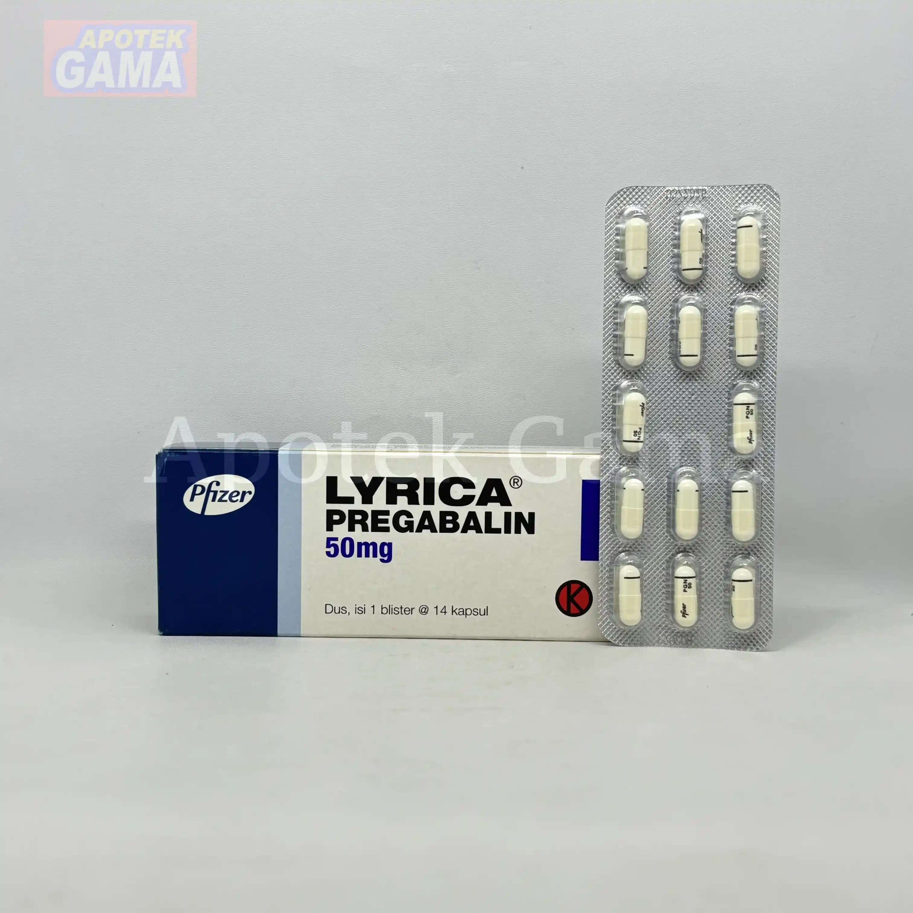 LYRICA 50 MG 4