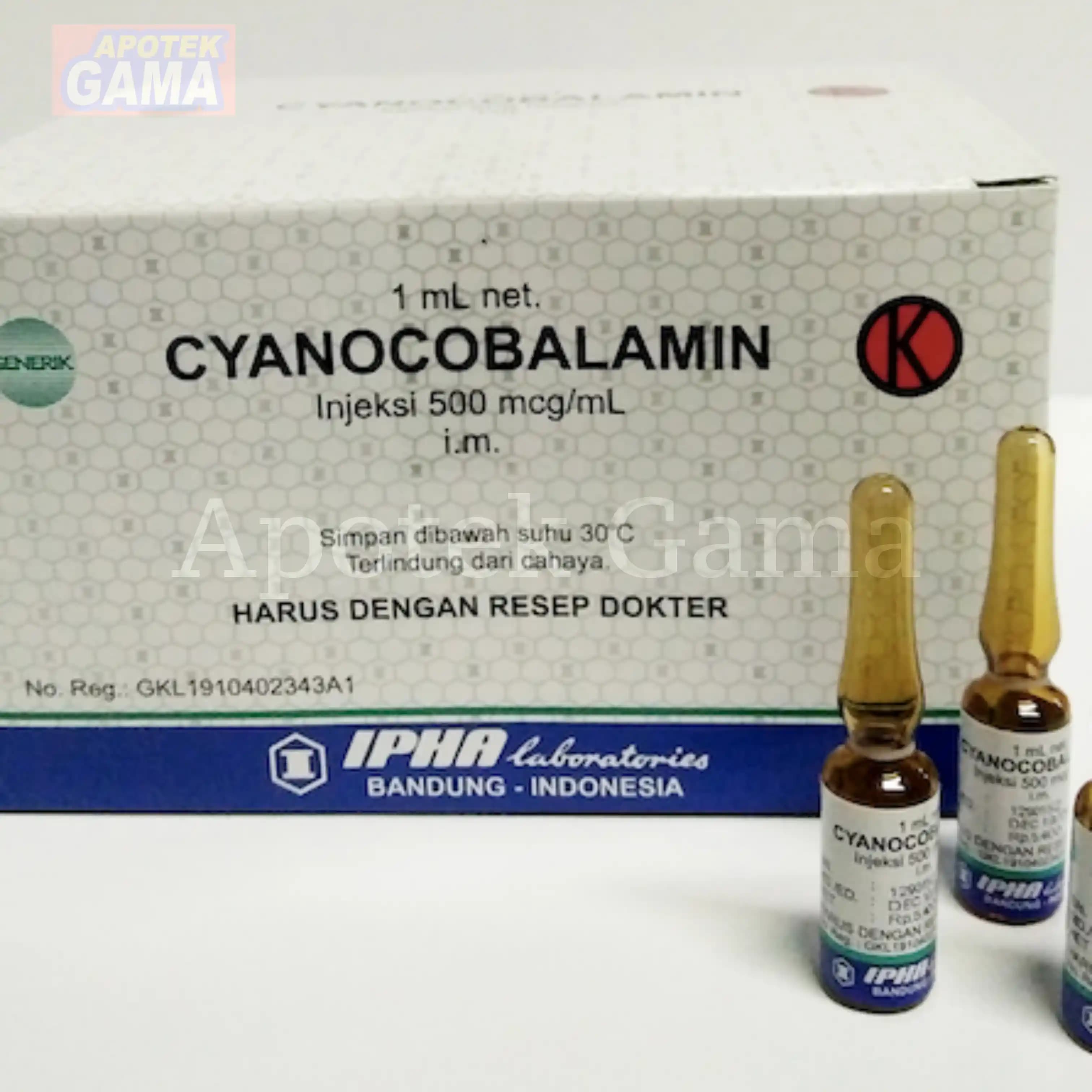 CYCANOCOBALAMIN 500MCG/ML 2