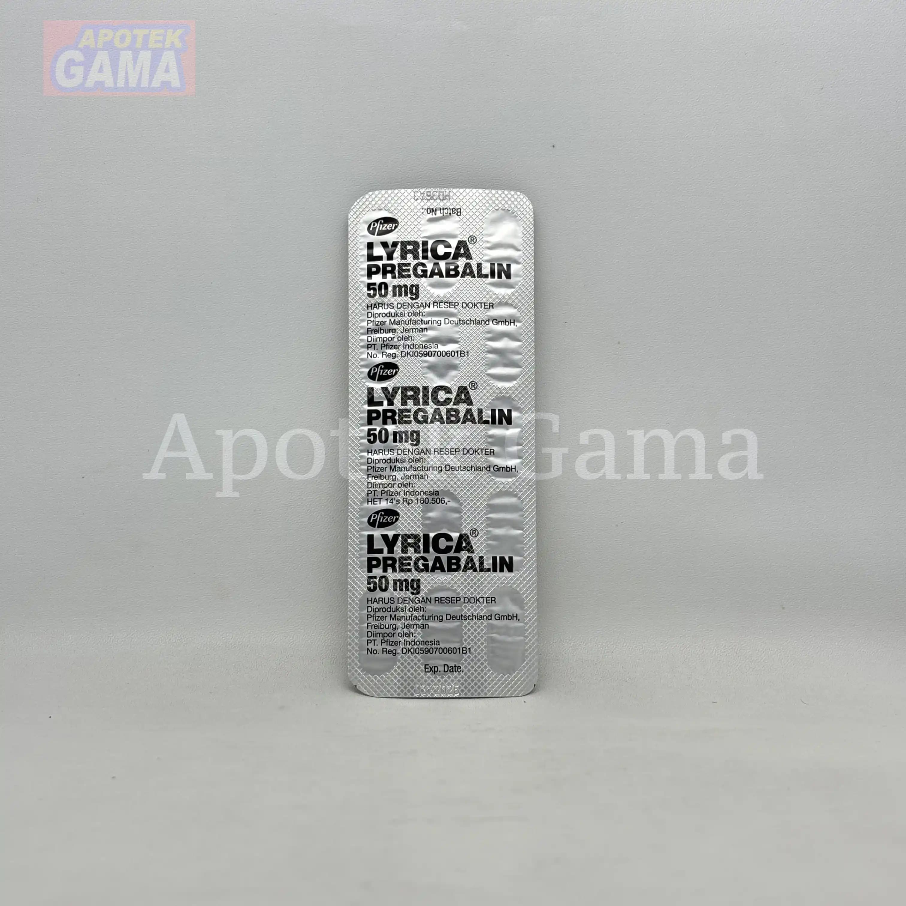 LYRICA 50 MG