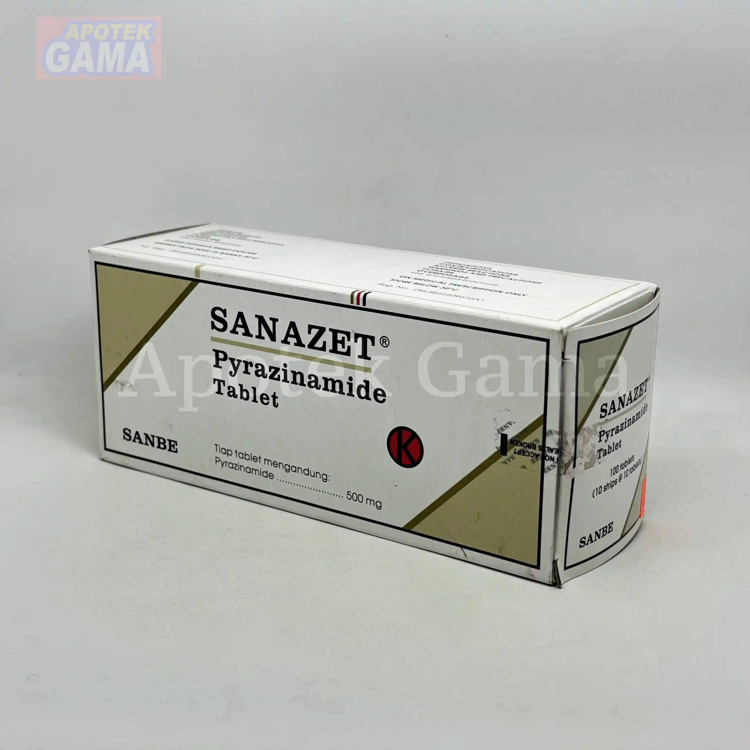 SANAZET  500 MG 2