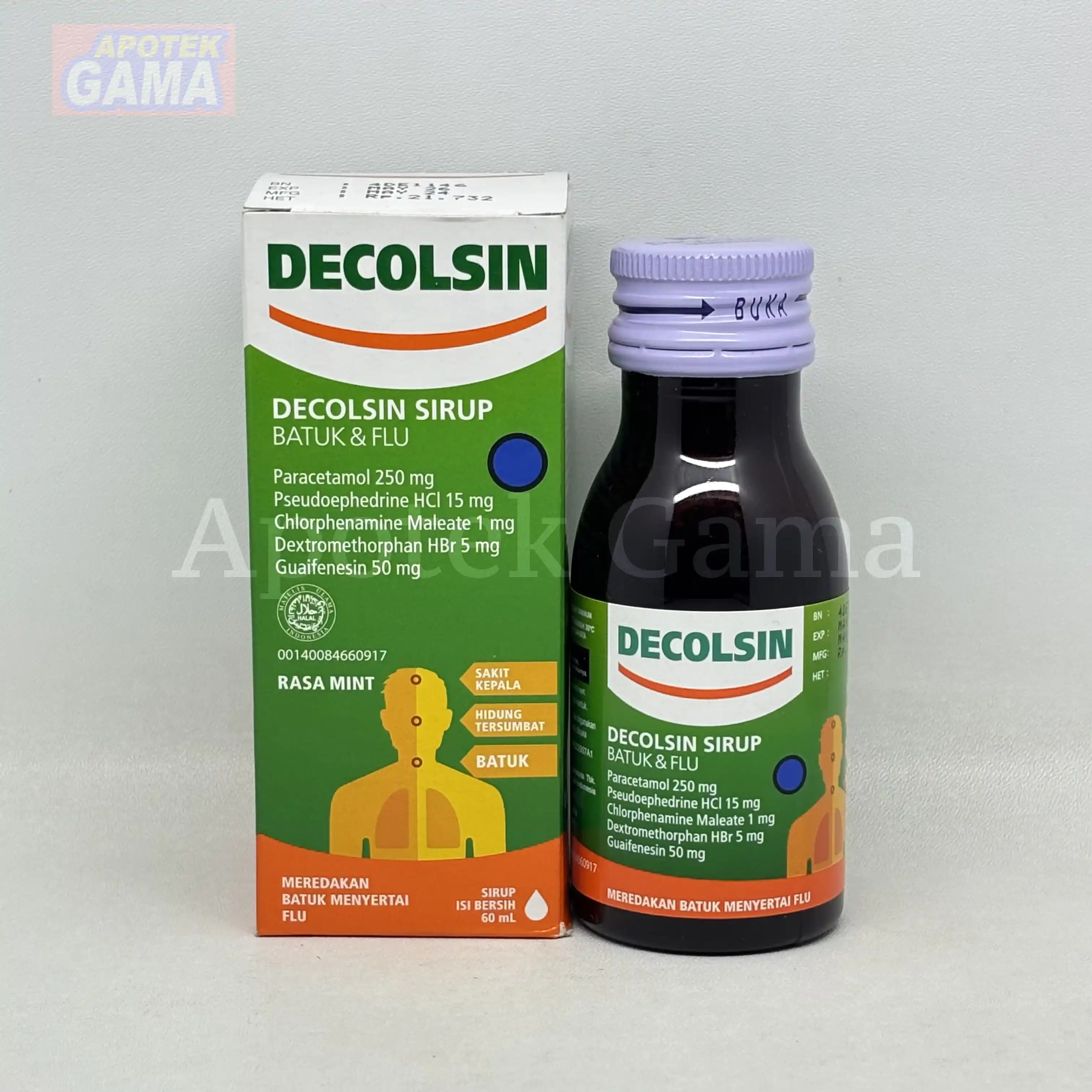 DECOLSIN SYR 60 ML 5