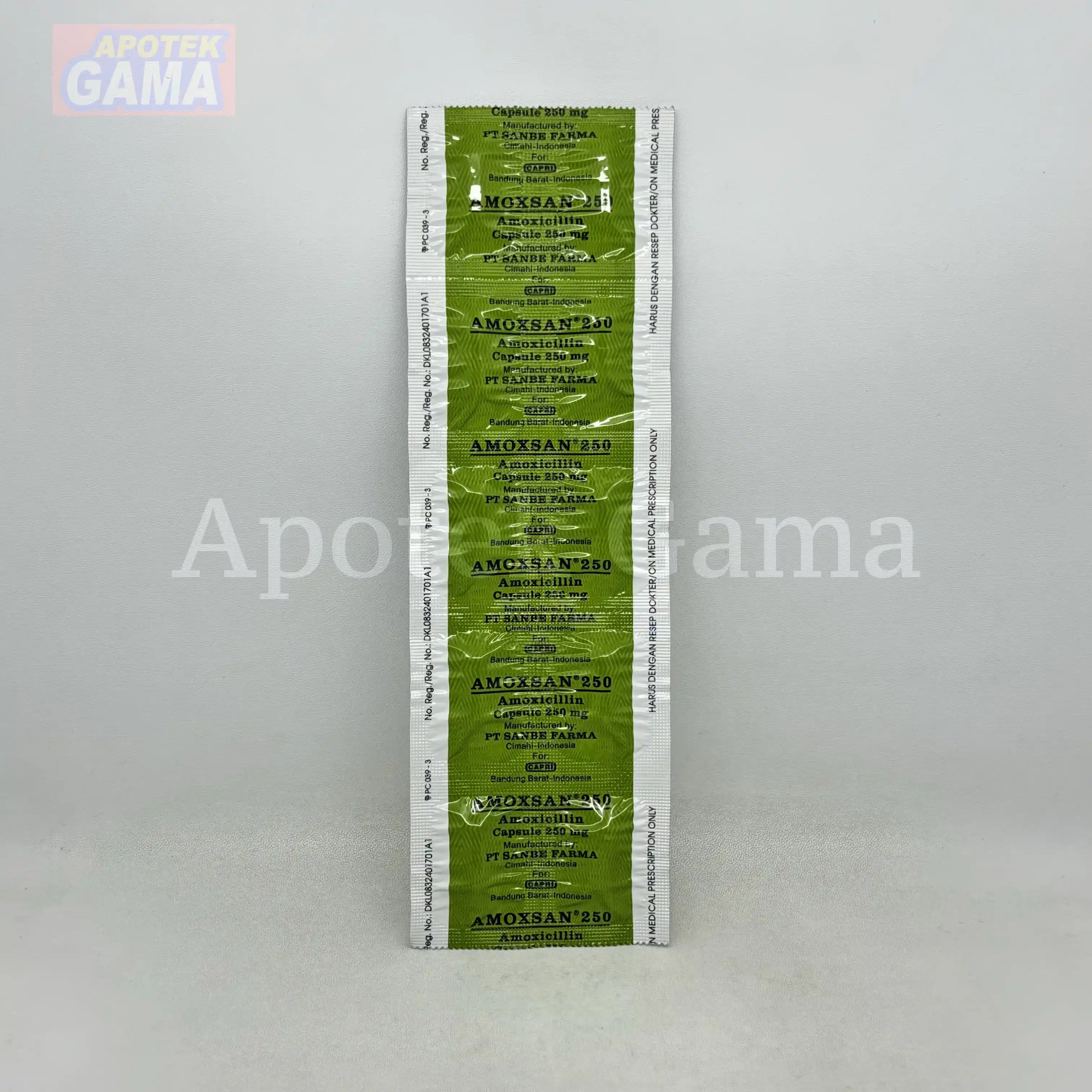 AMOXSAN TAB 250 4