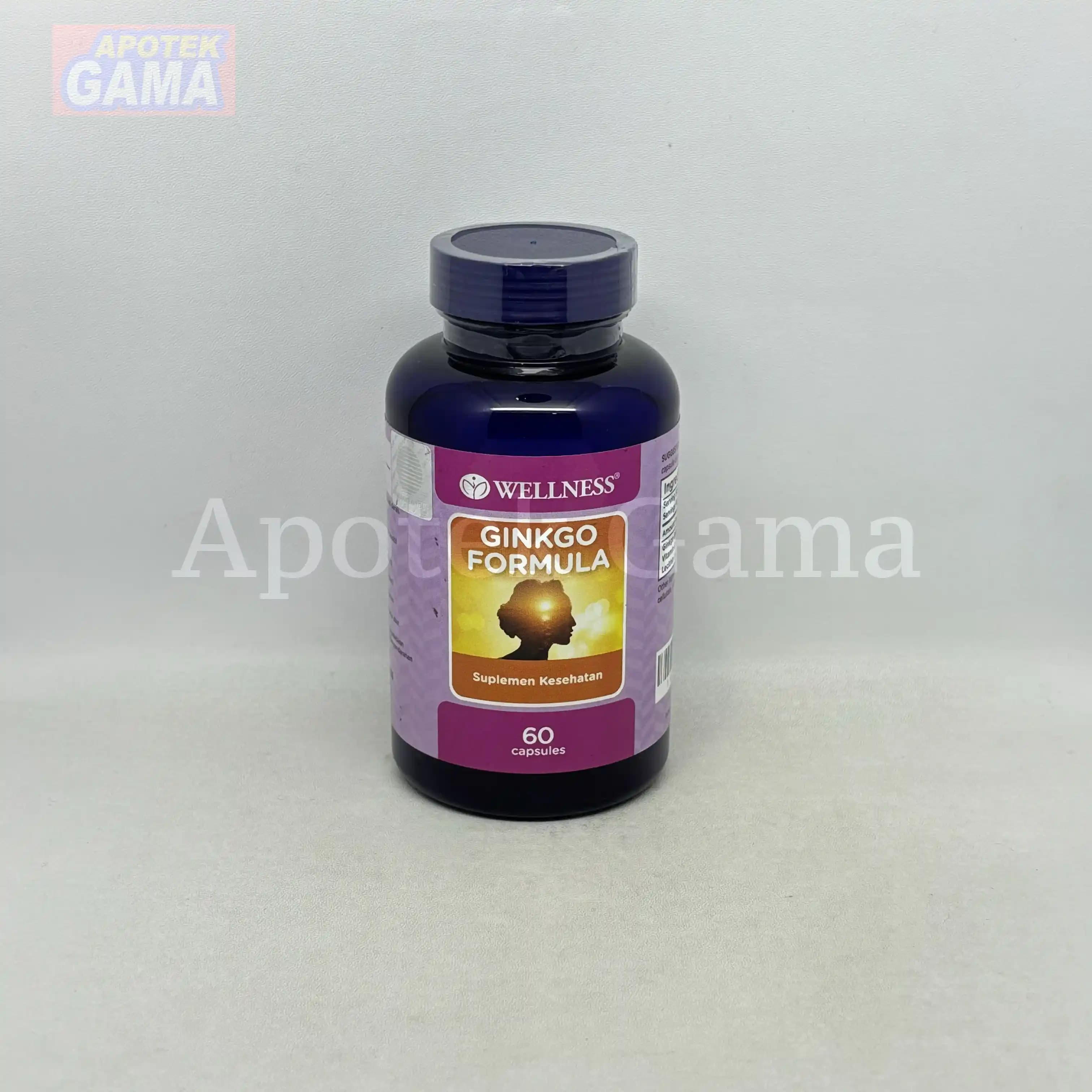 WELLNESS GINKGO FORMULA 60S 5