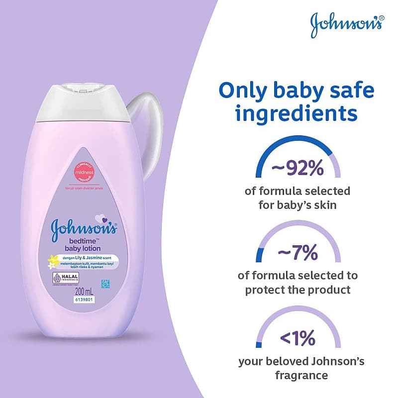 JOHNSON BABY BEDTIME LOTION 200ML 5
