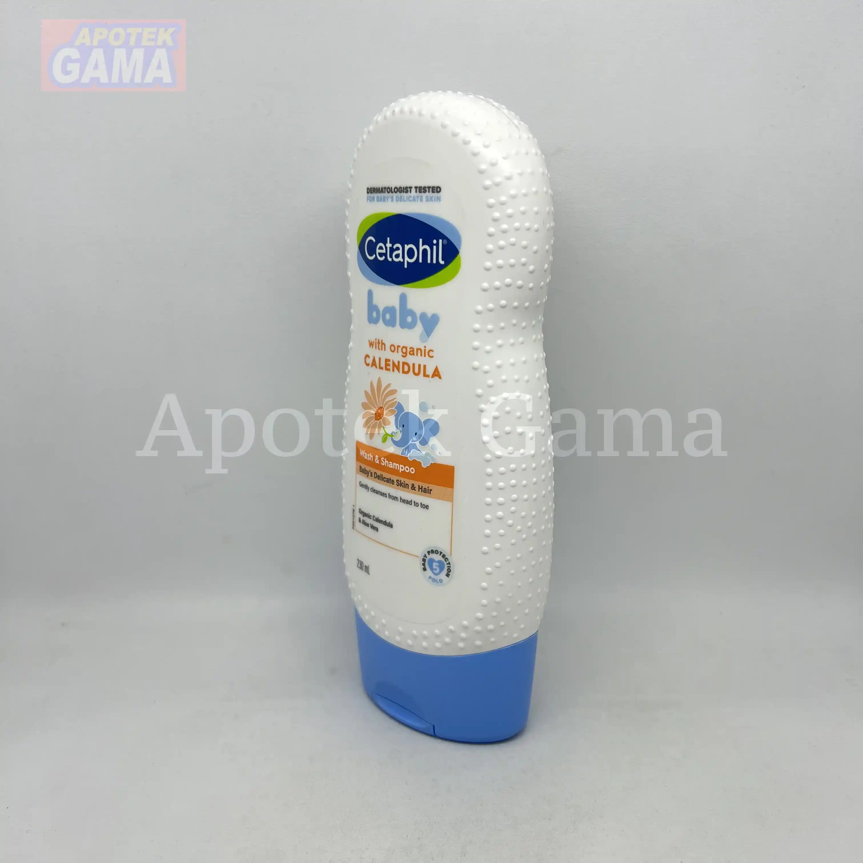 CETAPHIL BABY WASH & SHAMPOO WITH CALENDULA 230ML 3