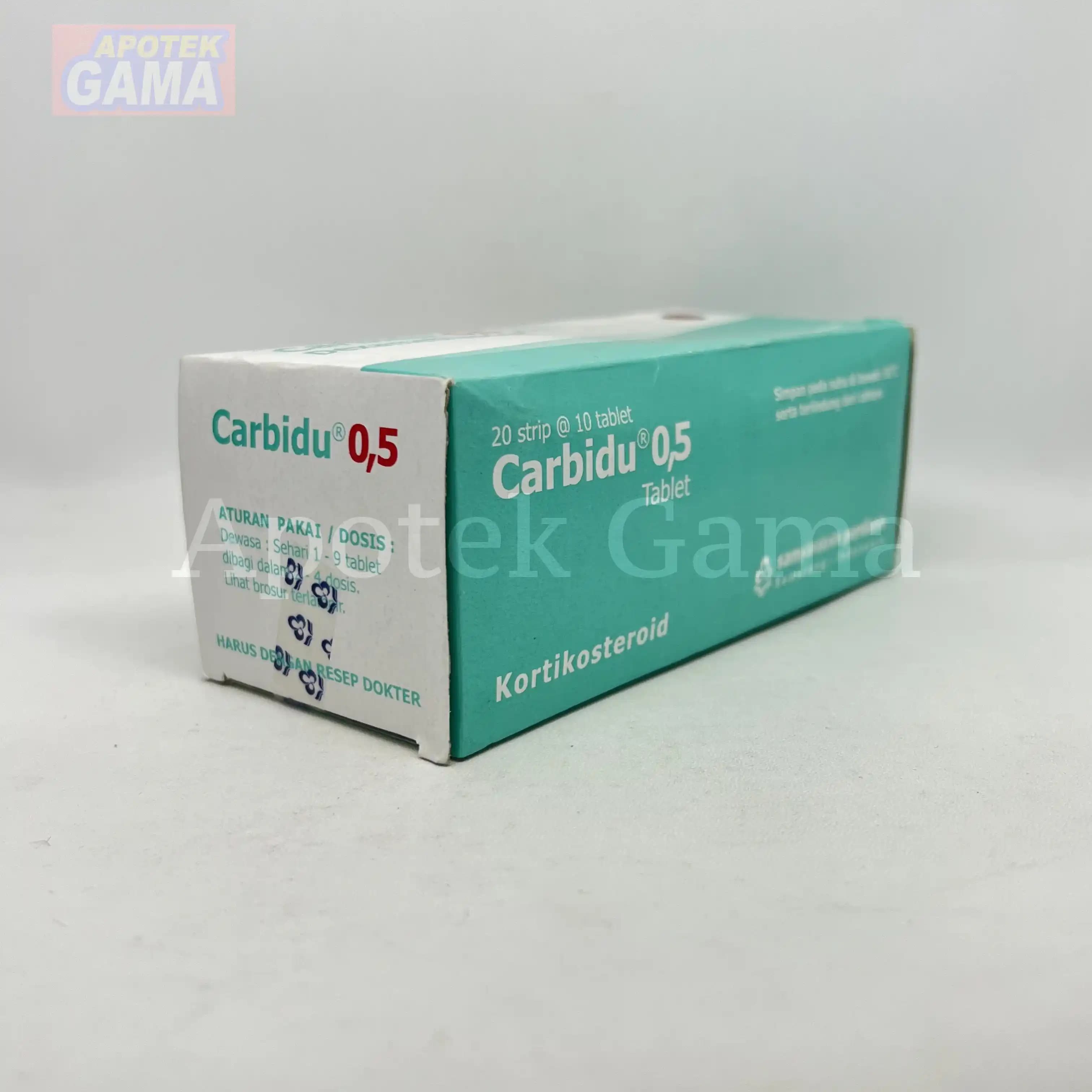 CARBIDU 0.5 TAB/200