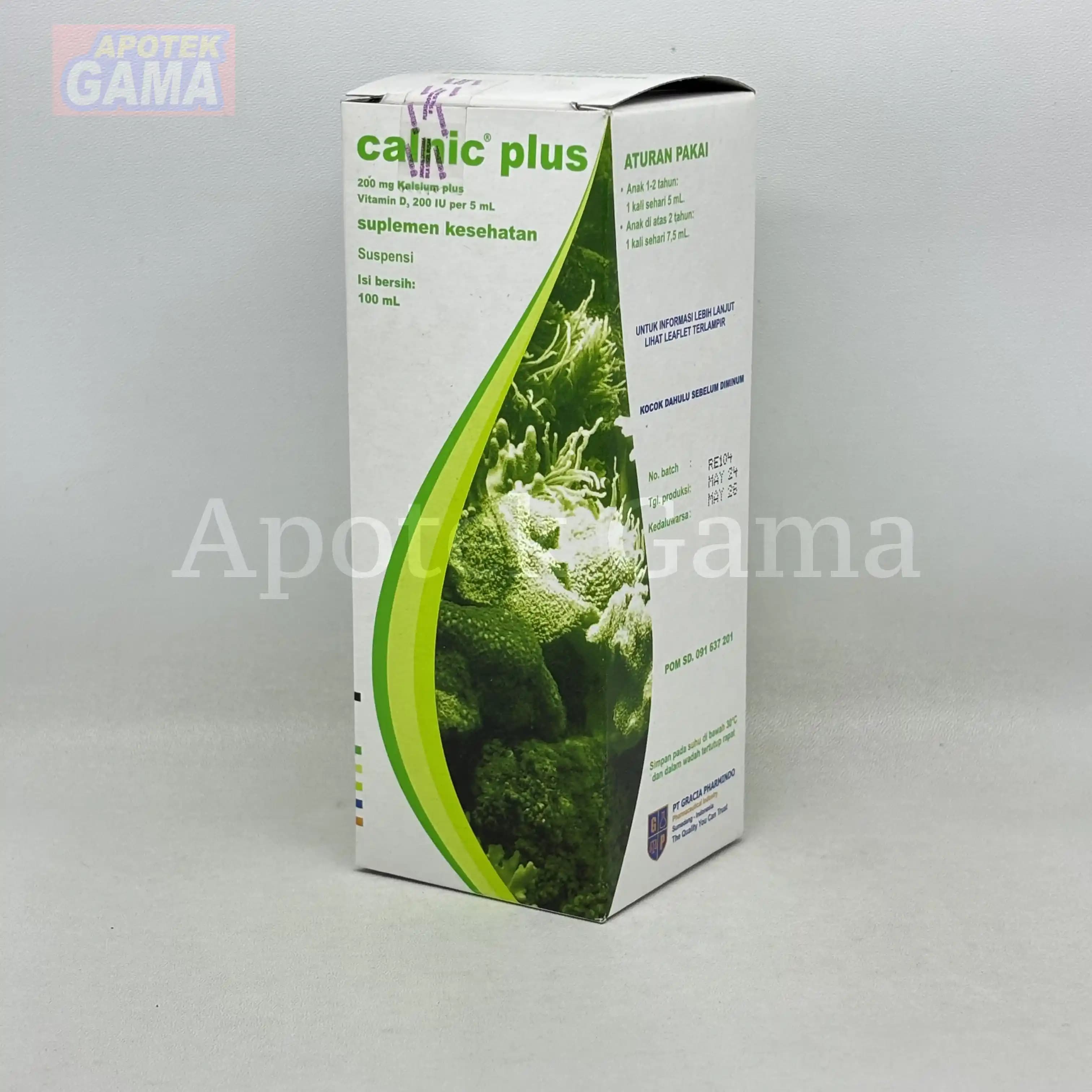 CALNIC PLUS SYR 100 ML 4