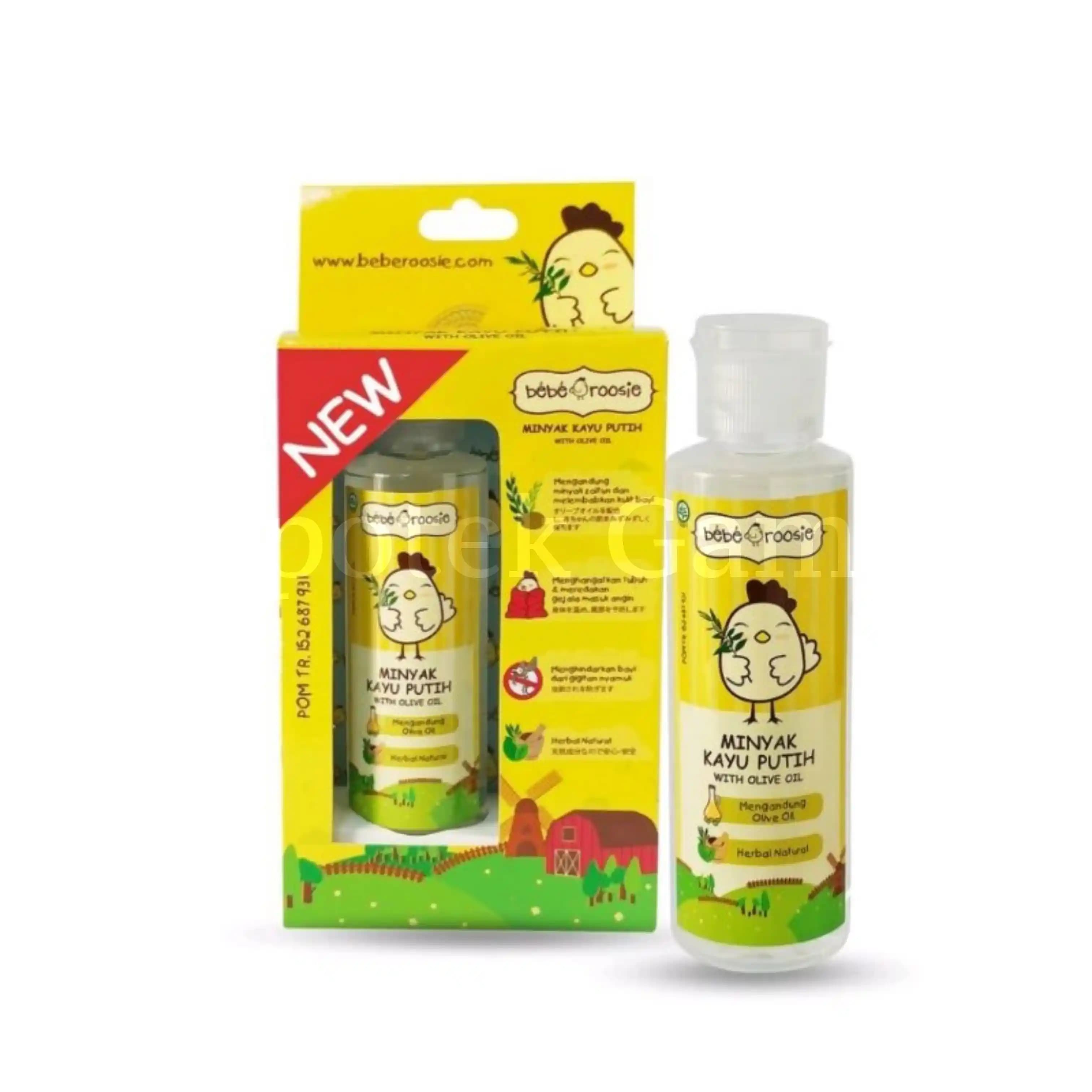 BEBE ROOSIE MINYAK KAYU PUTIH WITH OLIVE OIL