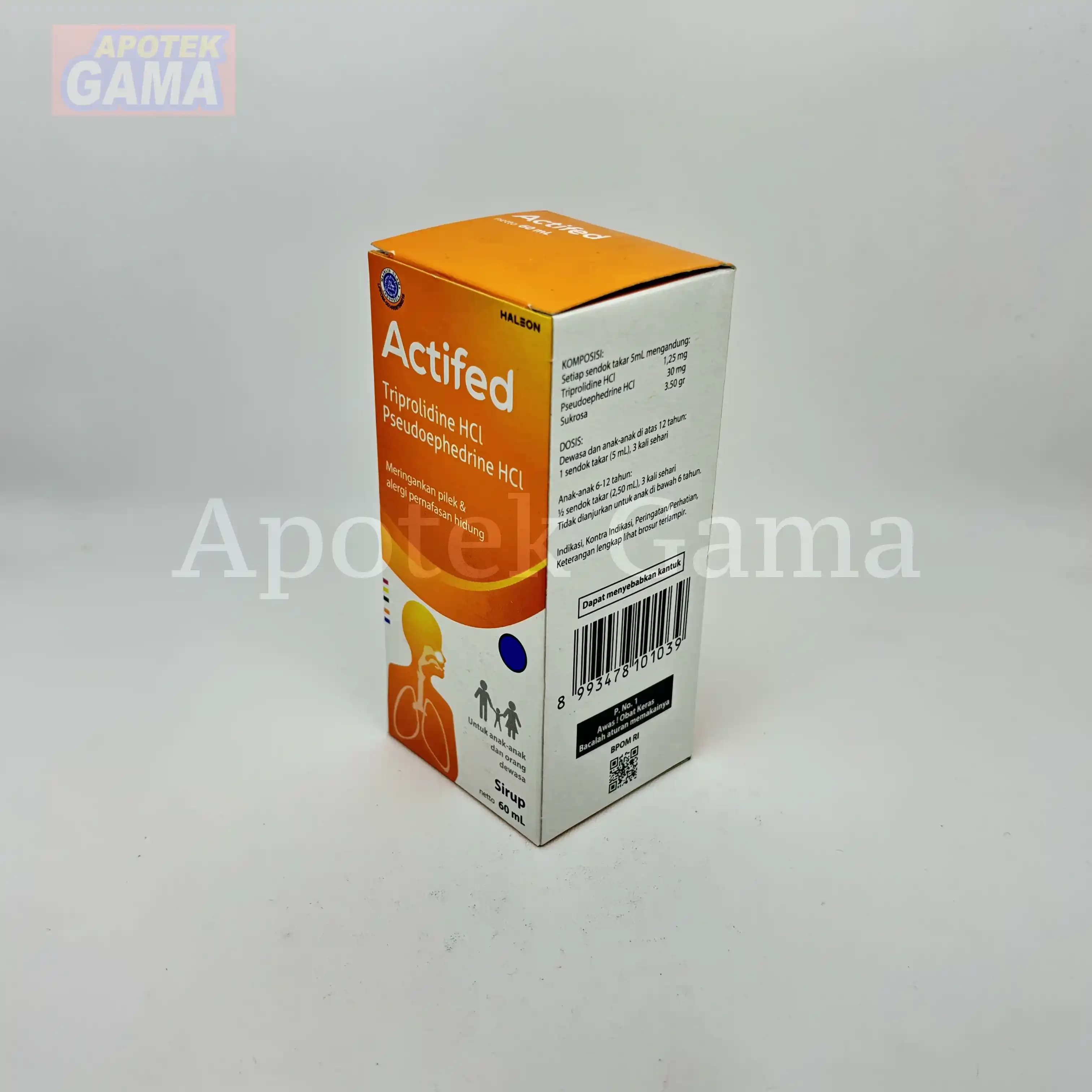 ACTIFED KUNING  60 ML SYR 6