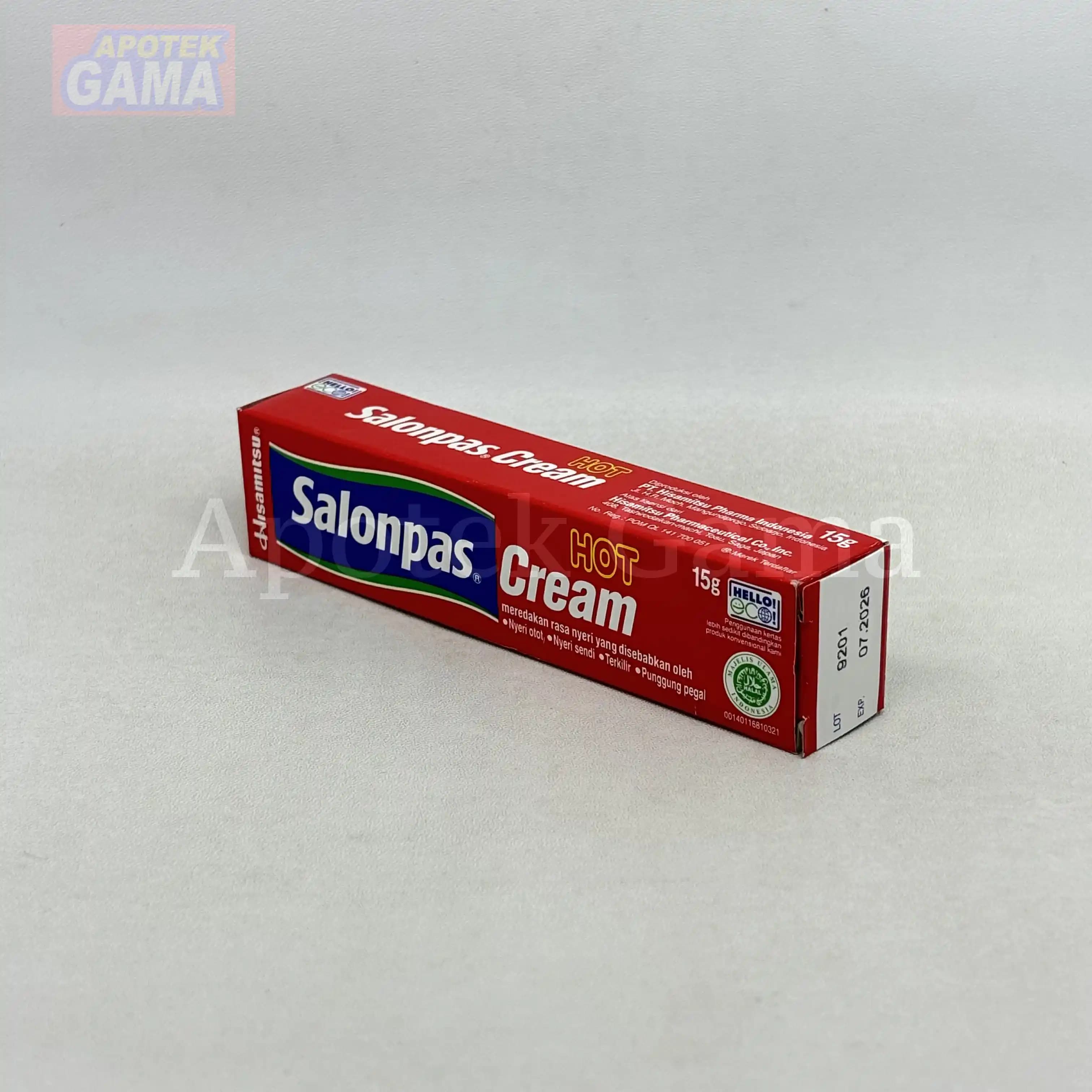 SALONPAS CREAM HOT 15G 2