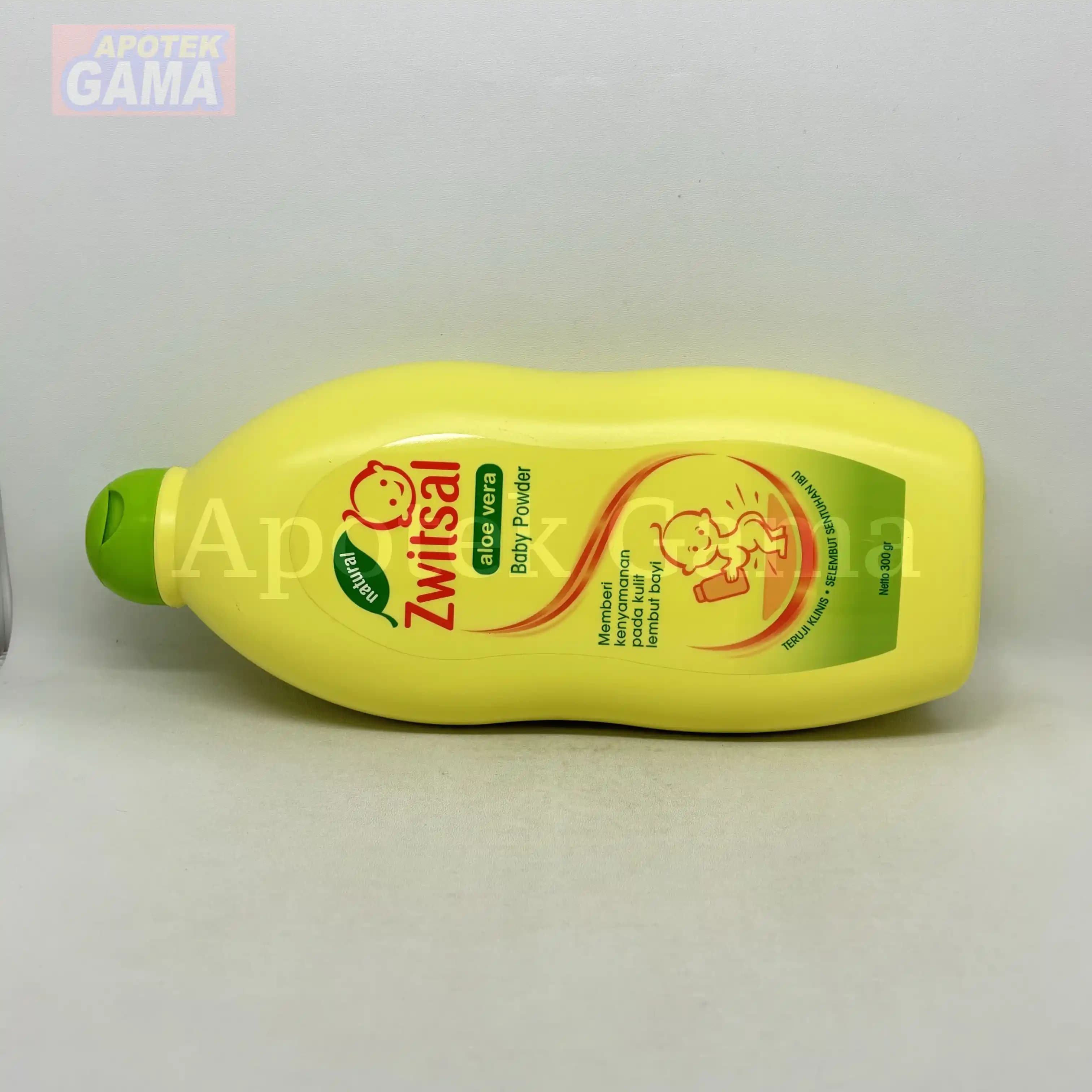ZWITSAL BABY NATURAL ALOE VERA POWDER 300 GR 5
