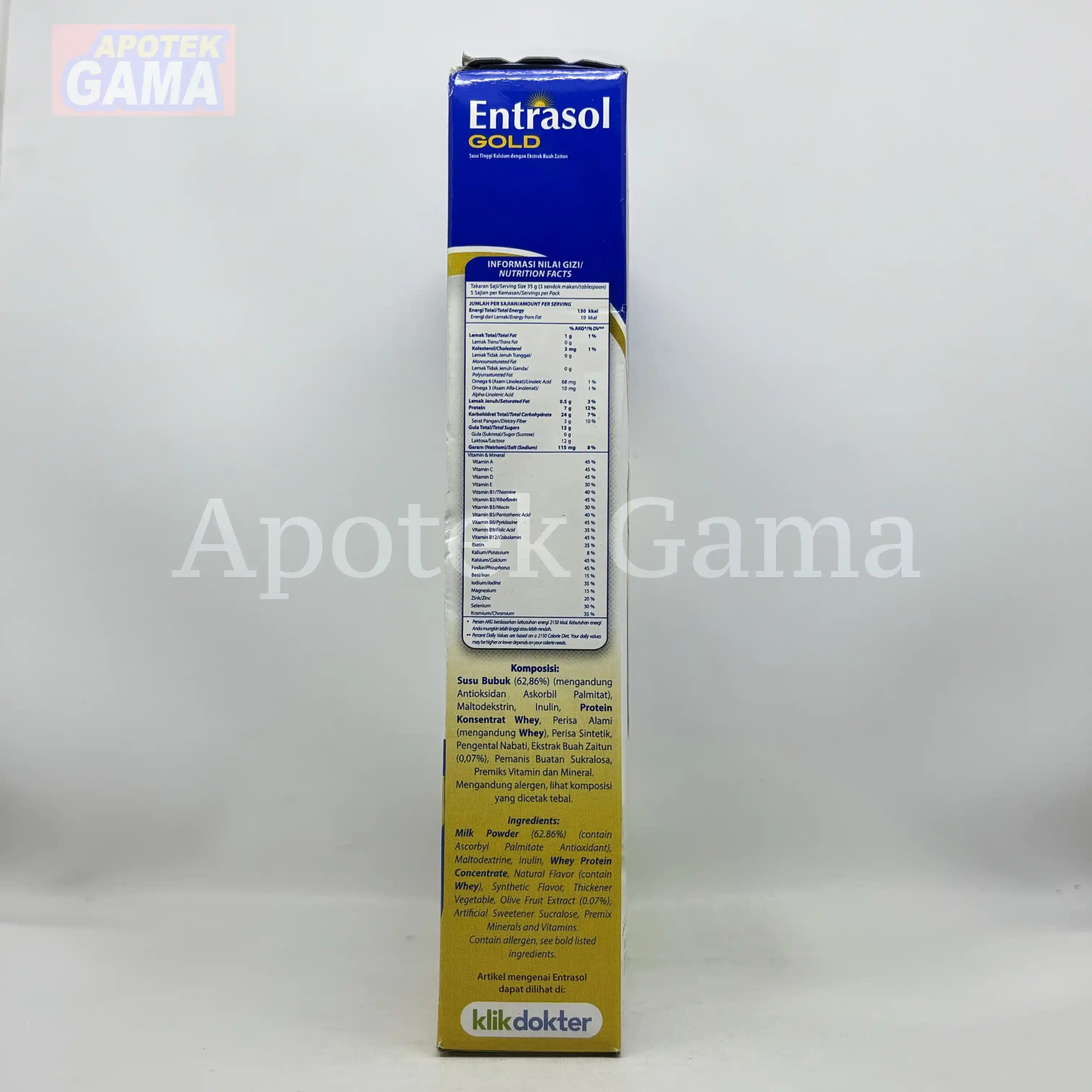 ENTRASOL GOLD ORIGINAL 170G