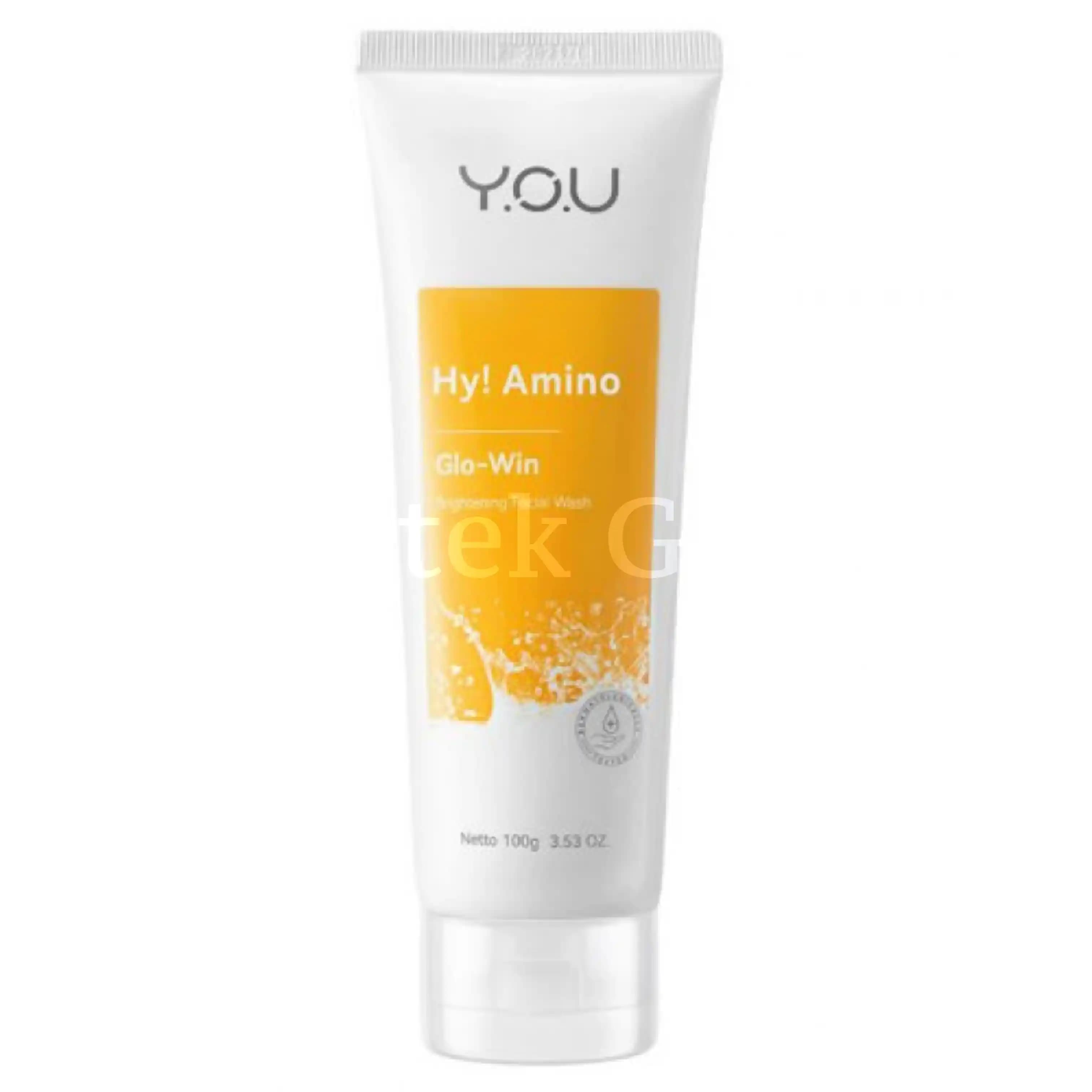 YOU HY AMINO GLOW WIN BRIGHTENING FACIAL WASH 50 GR 2