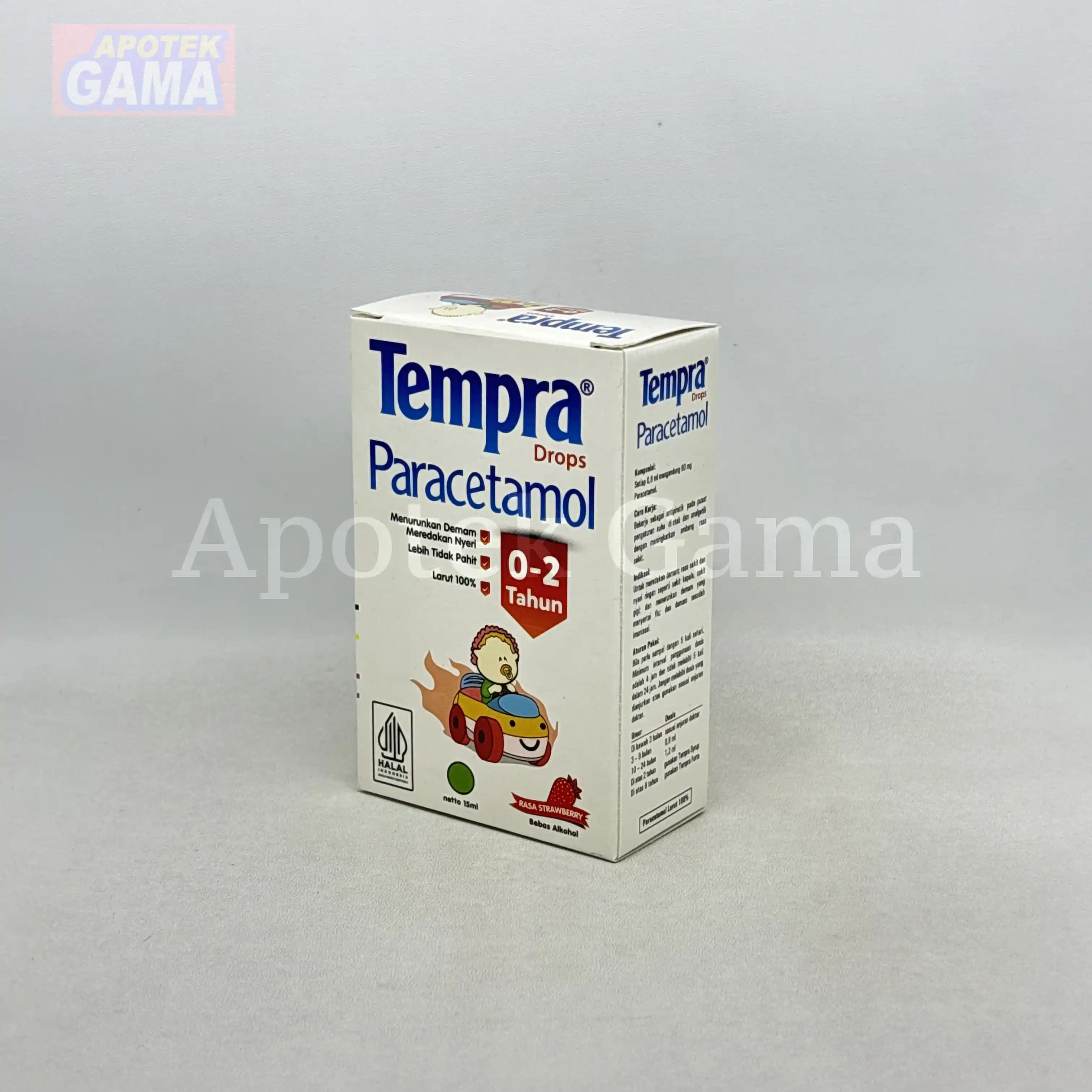 TEMPRA DROP STRAWBERRY 15 ML 5