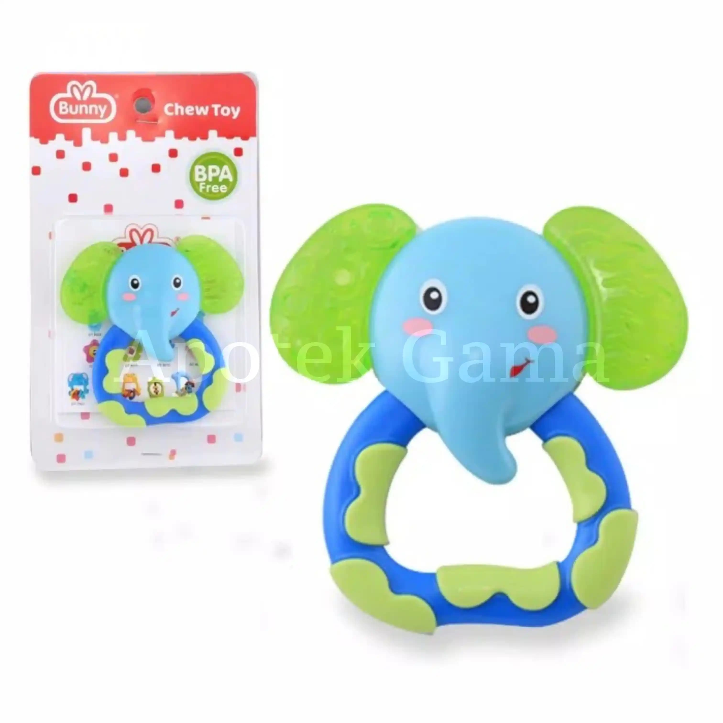 BUNNY ELEPHANT WATER FILLED TEETHER