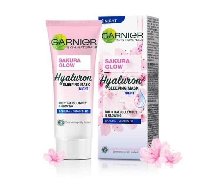GARNIER SAKURA GLOW HYALURON SLEEPING MASK 20ML