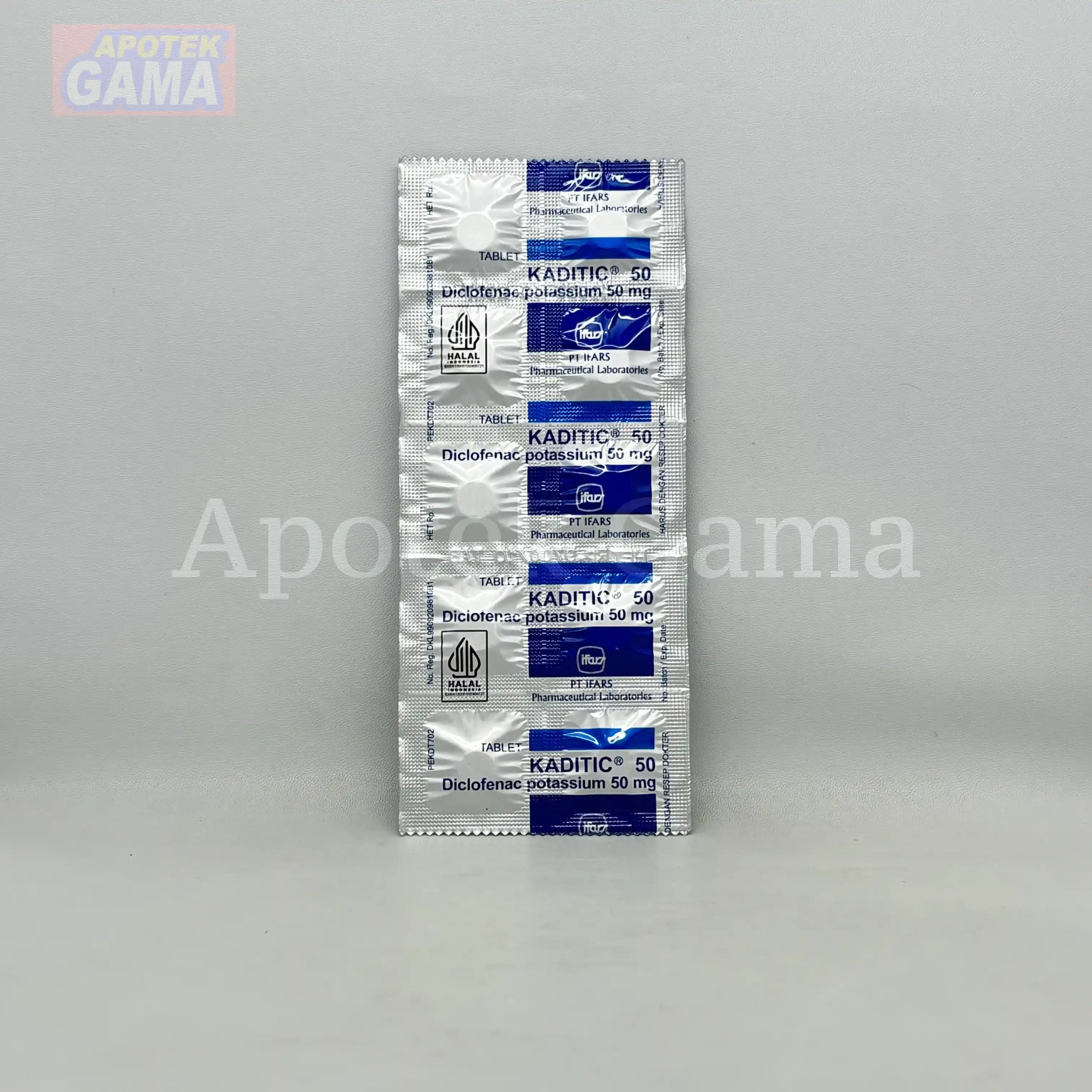 KADITIC TAB 50MG 4