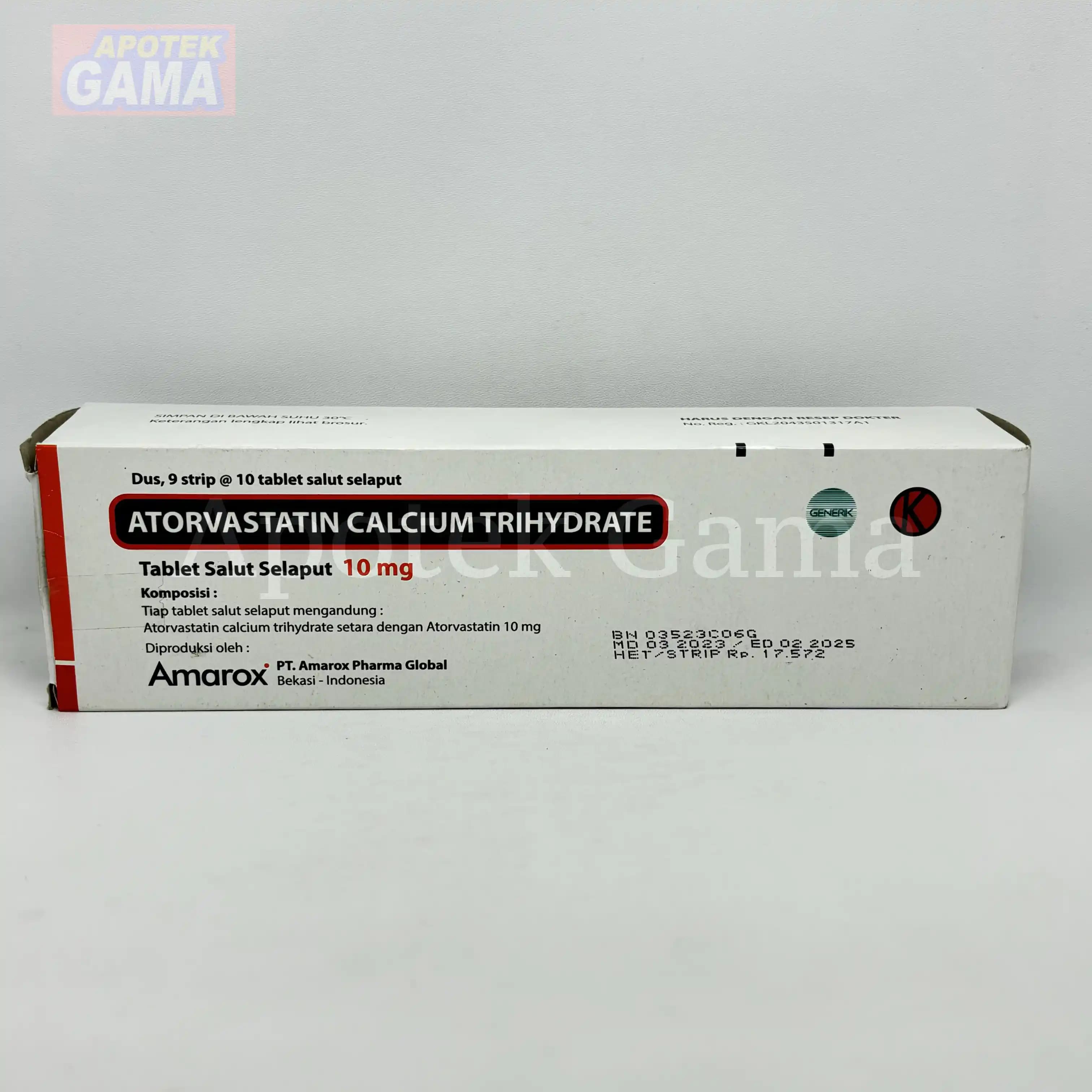 ATORVASTATIN  10 MG 2