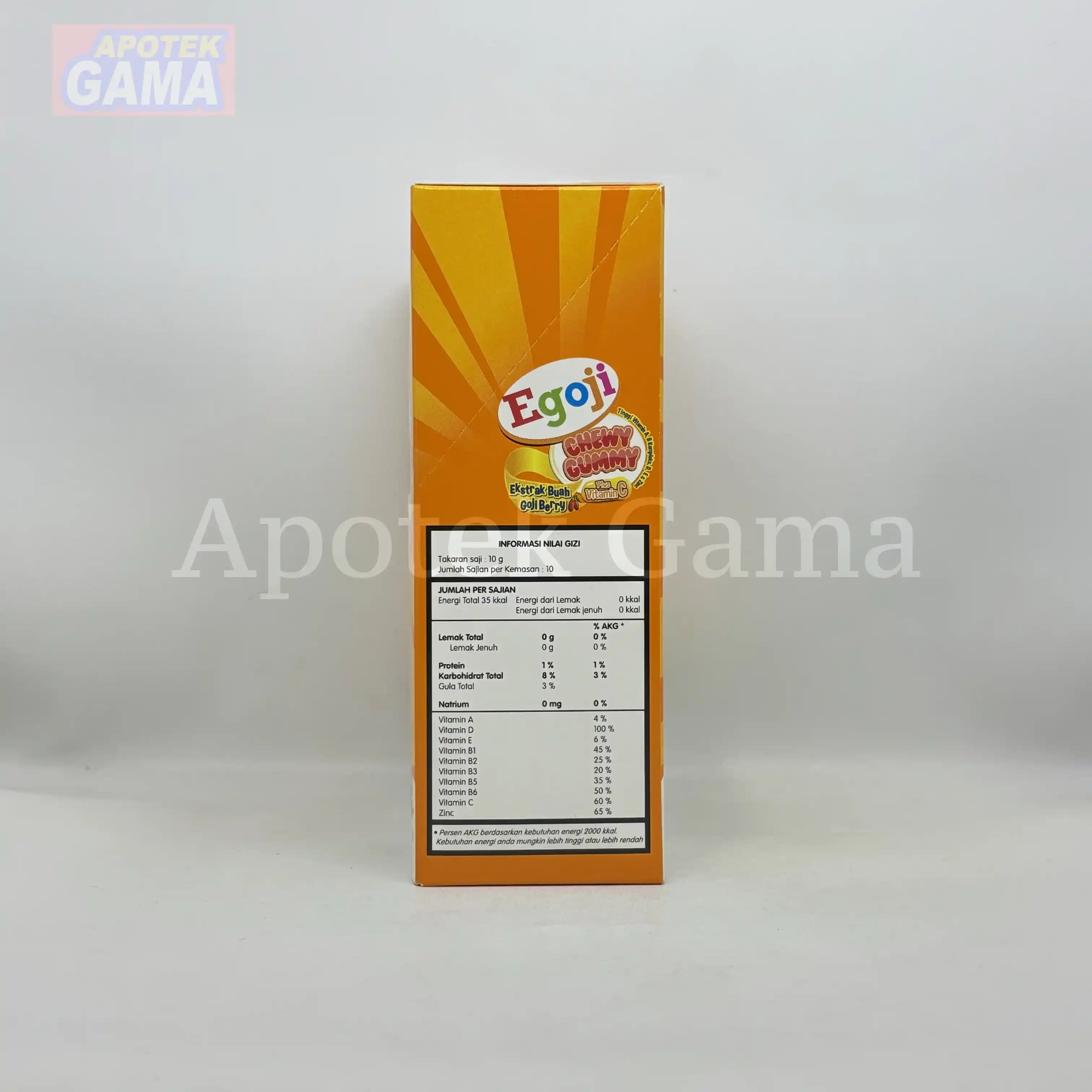 EGOJI CHEWY GUMMY JERUK 100G 5