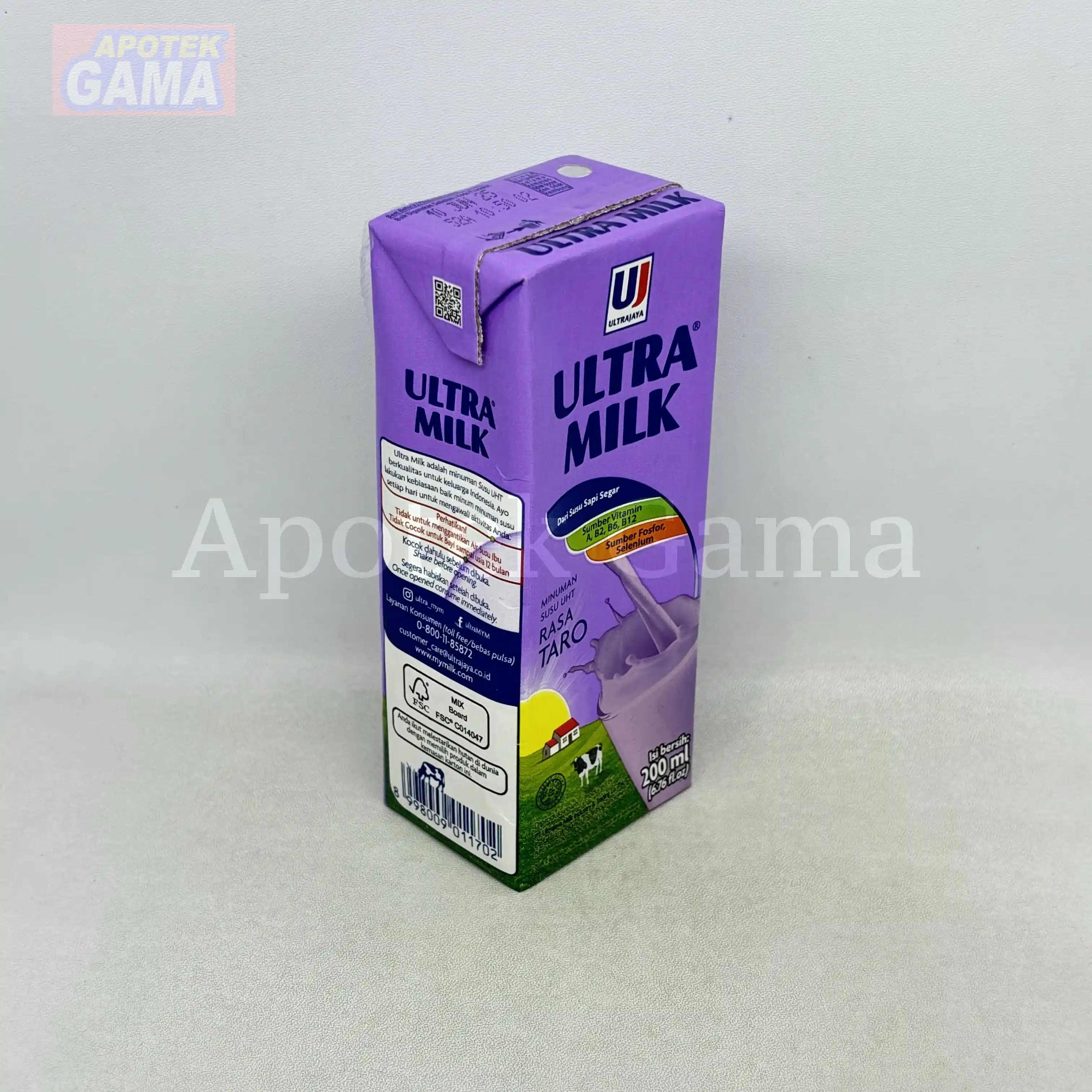 ULTRA MILK TARO 200ML 2