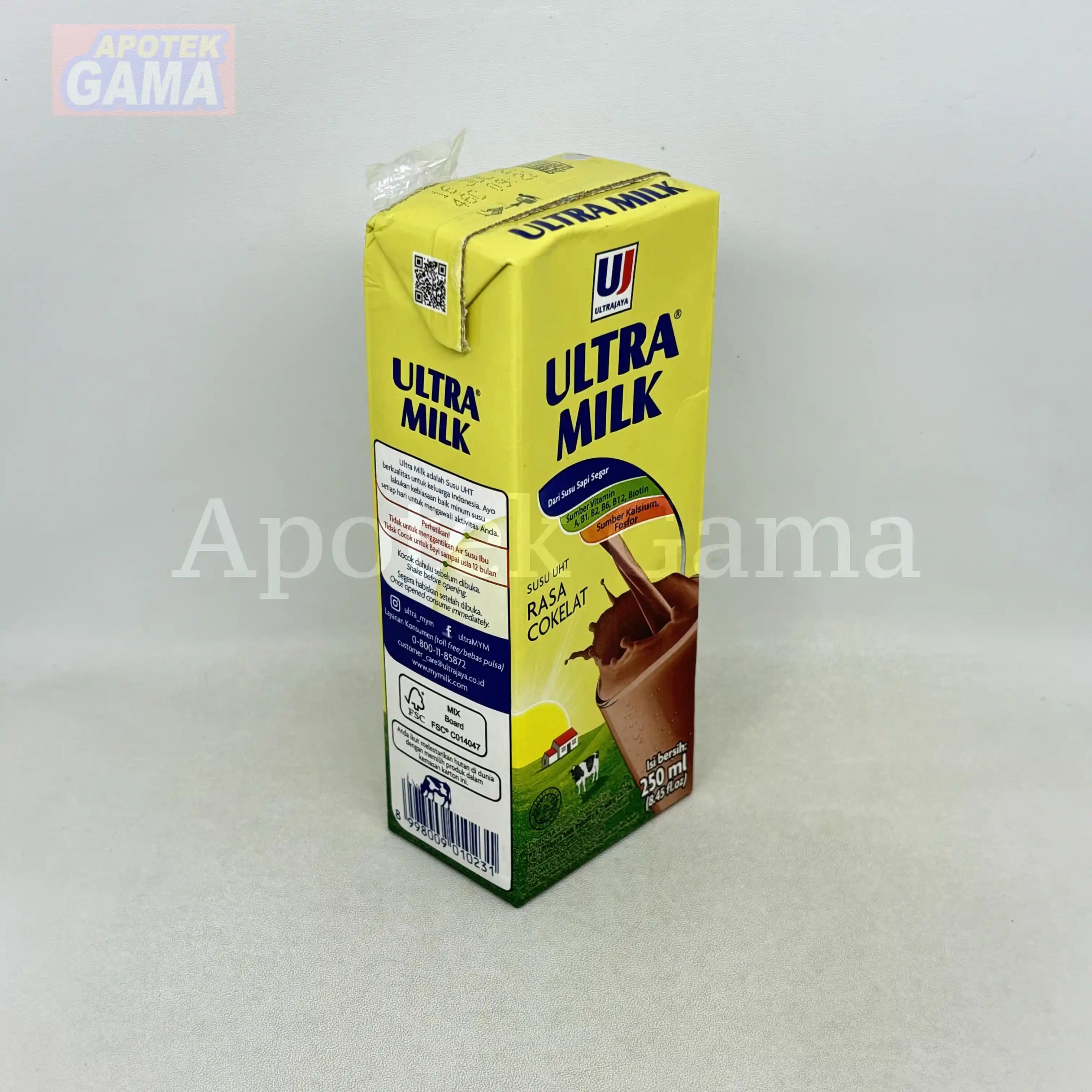 ULTRA MILK COKELAT 250ML 5