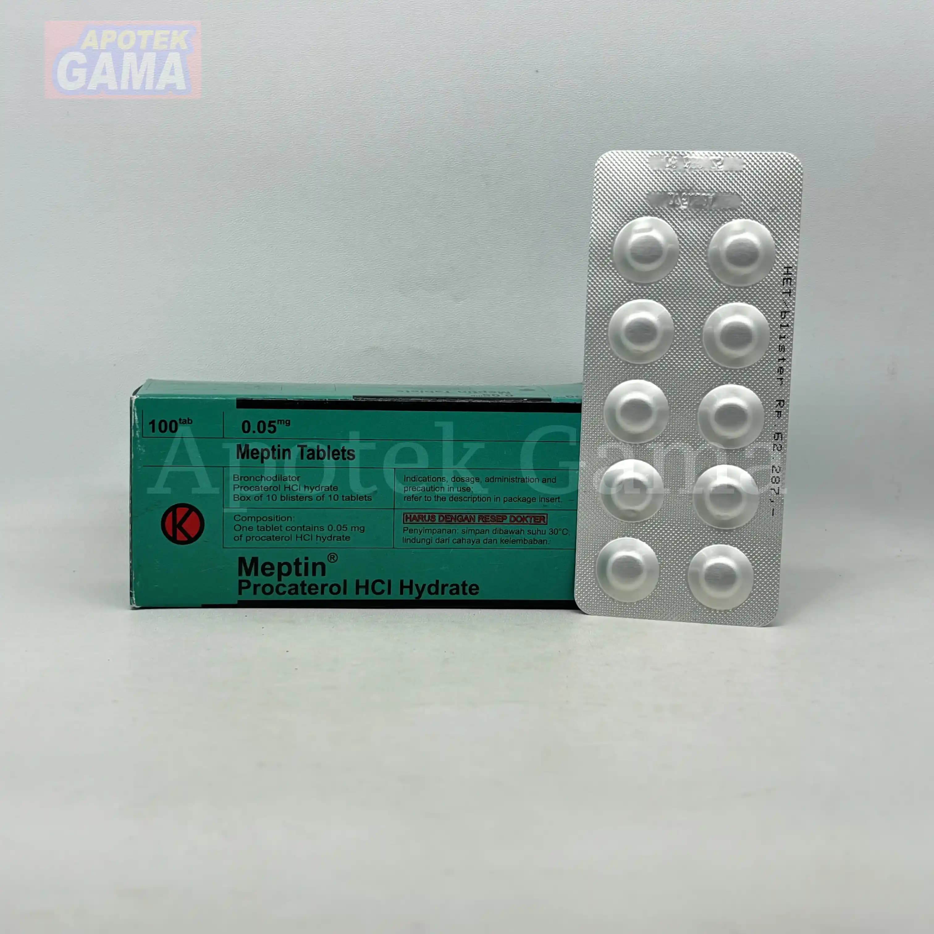 MEPTIN TAB  0.05/100 2