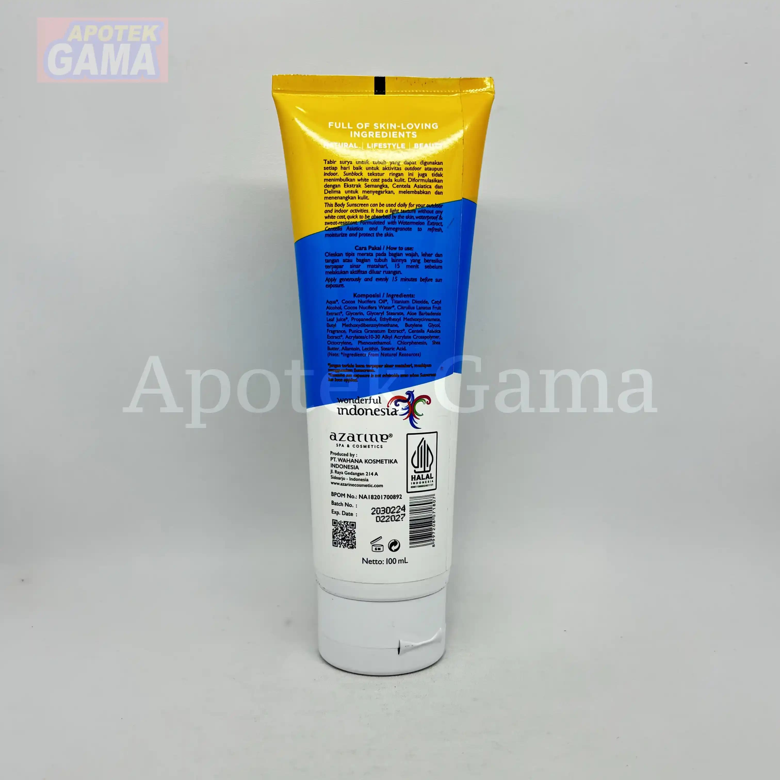 AZARINE AQUA ESSENCE SUN SHIELD SERUM SPF50 100ML 2